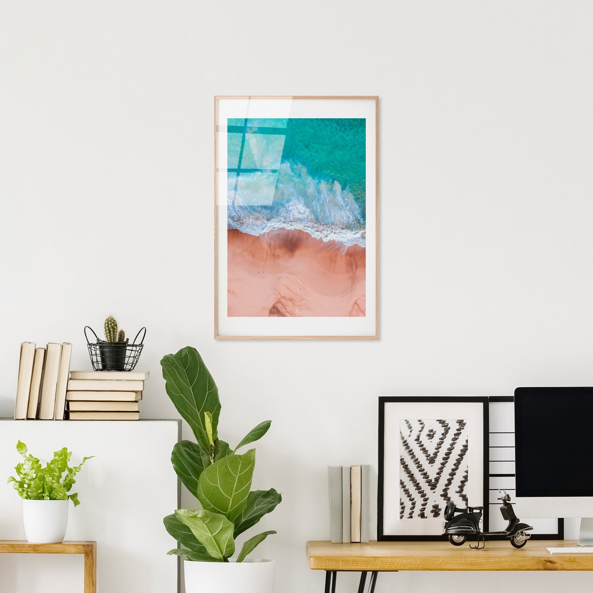 Quadro Decorativo em Vidro Temperado 4 mm 30x45 cm Multicolor – UV-1069