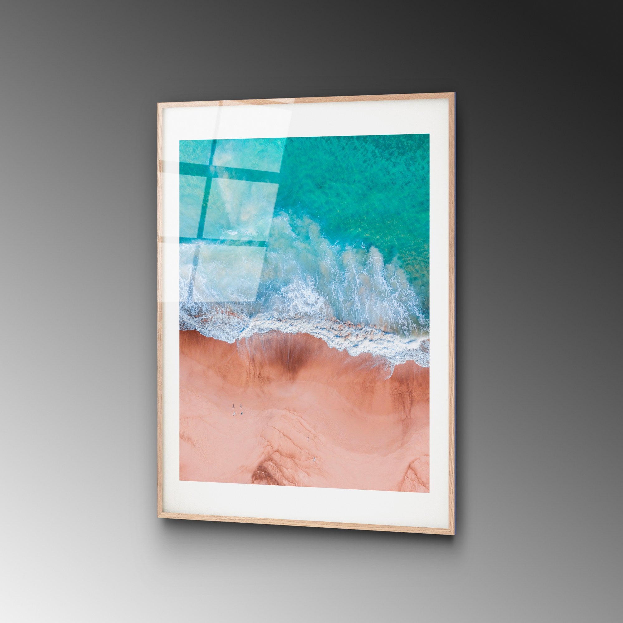 Quadro Decorativo em Vidro Temperado 4 mm 30x45 cm Multicolor – UV-1069