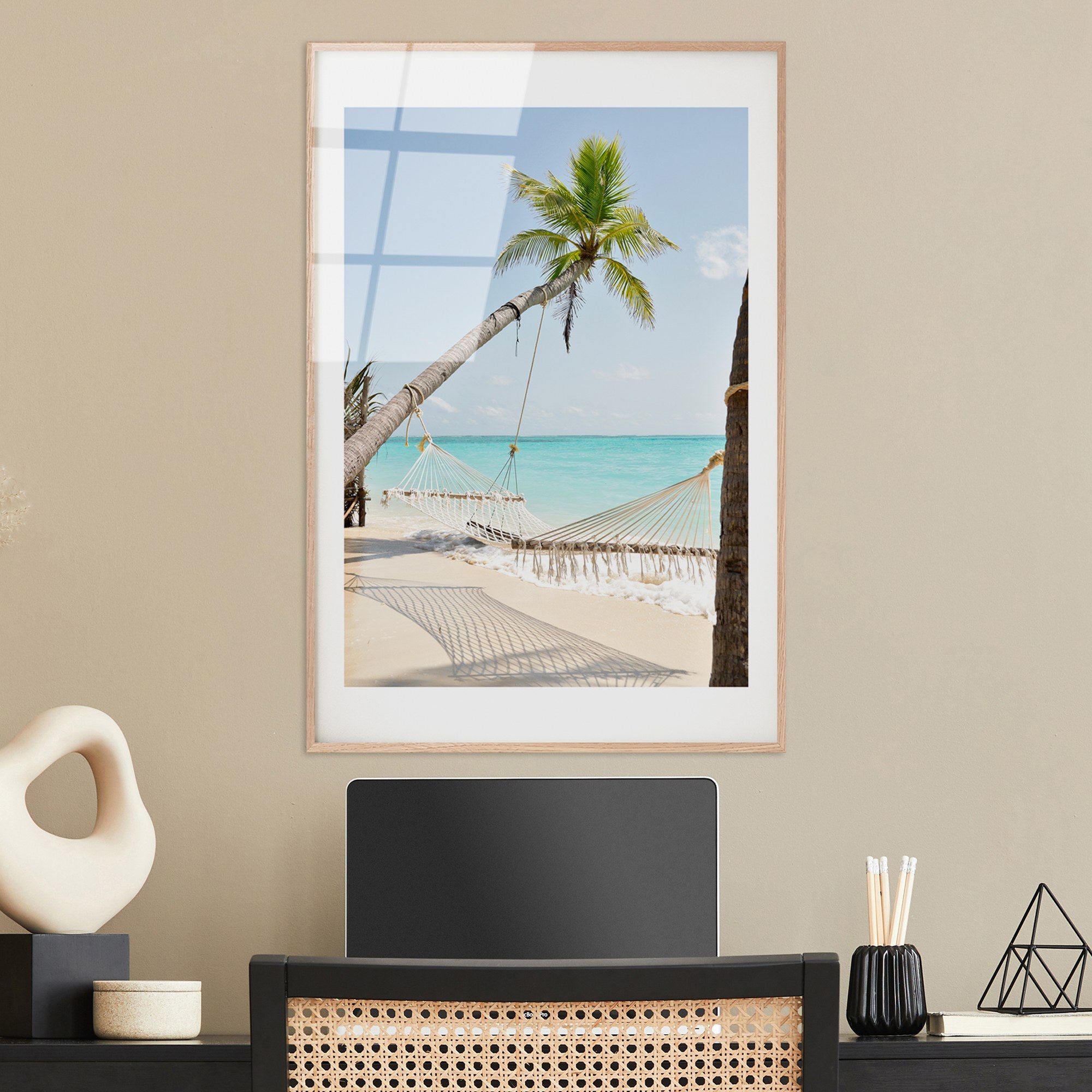 Quadro Decorativo em Vidro Temperado UV-1070 — 30x45 cm, Multicolor, 100% Vidro (4 mm)