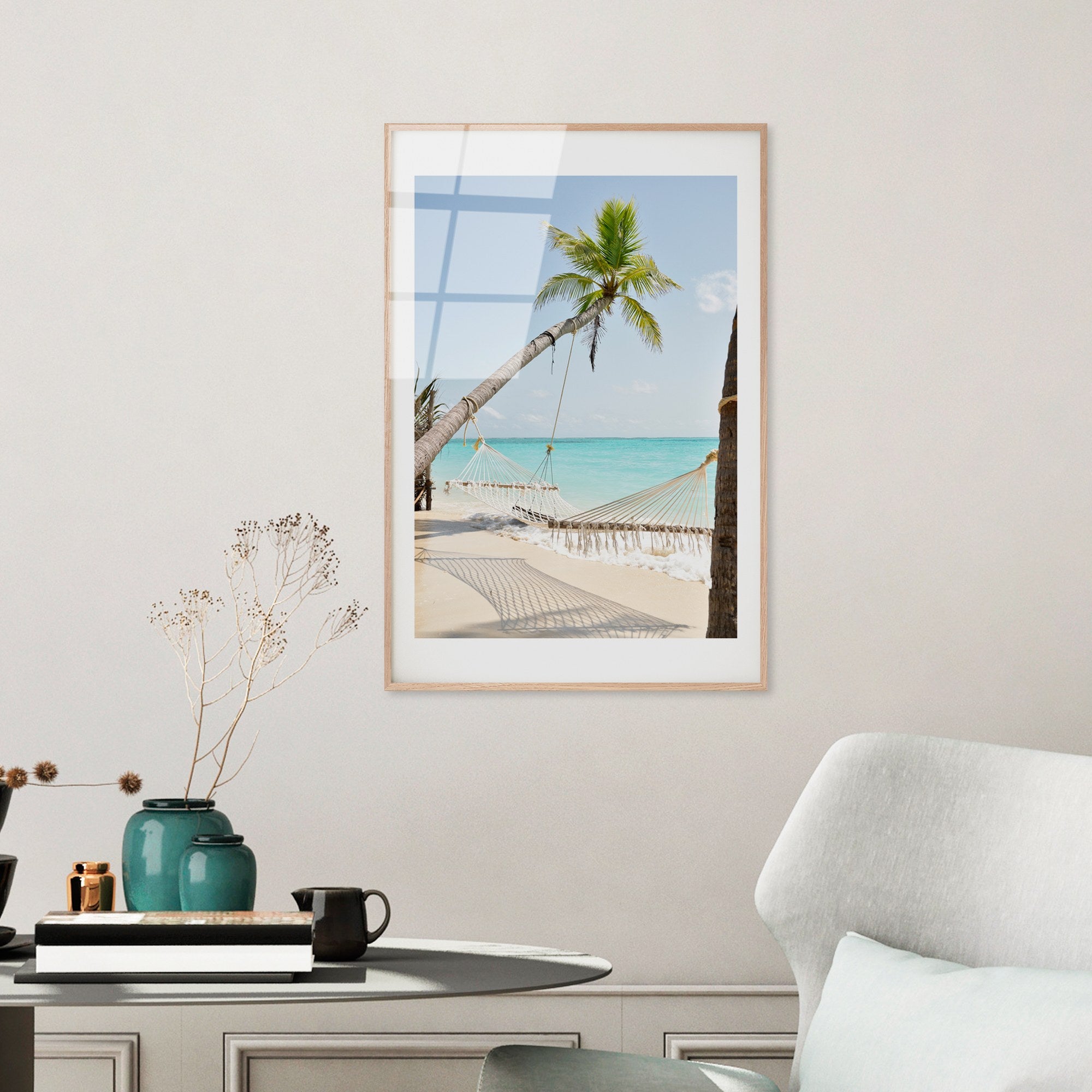 Quadro Decorativo em Vidro Temperado UV-1070 — 30x45 cm, Multicolor, 100% Vidro (4 mm)