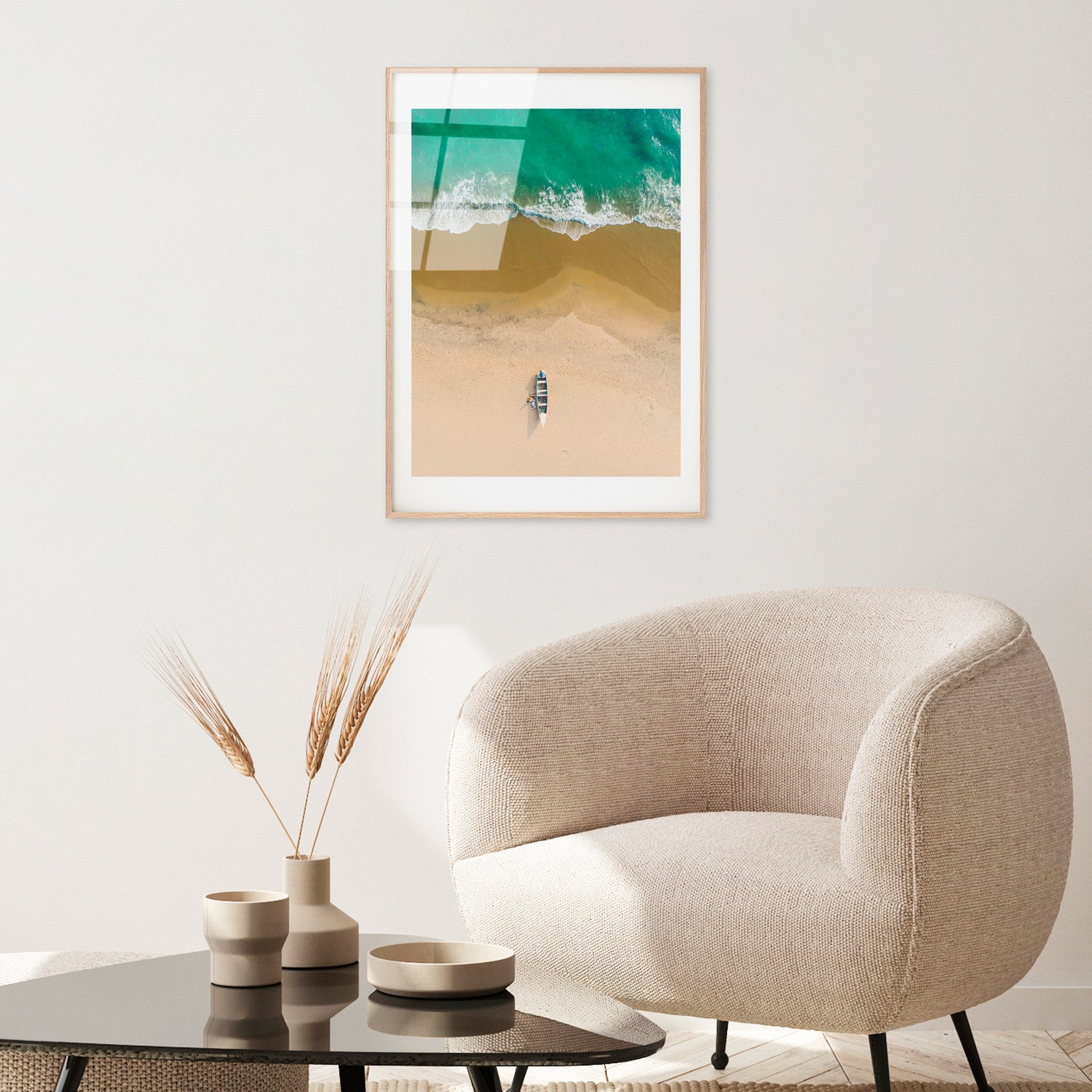 Quadro Decorativo em Vidro Temperado 4 mm 30 x 45 cm Multicolor – UV-1072