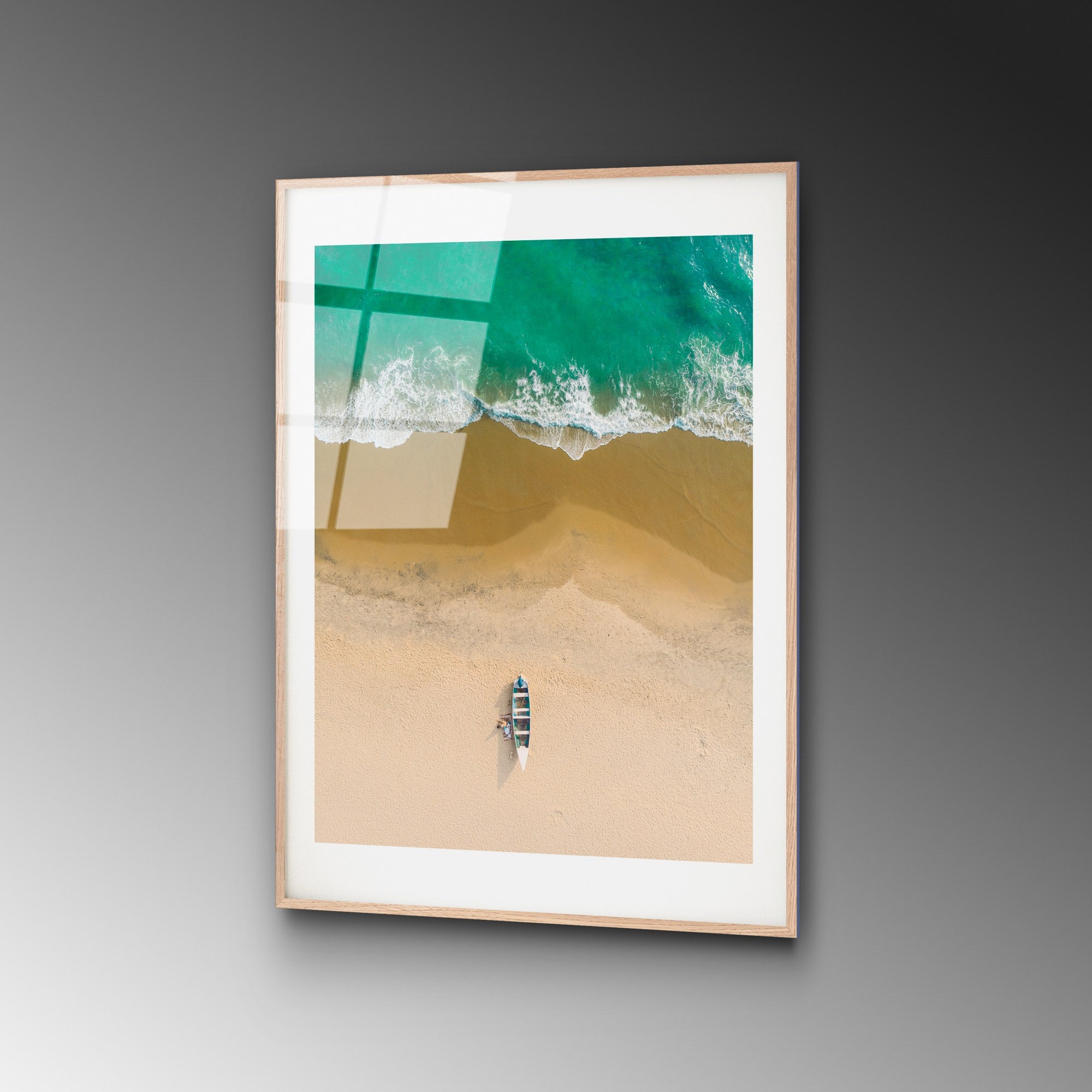 Quadro Decorativo em Vidro Temperado 4 mm 30 x 45 cm Multicolor – UV-1072