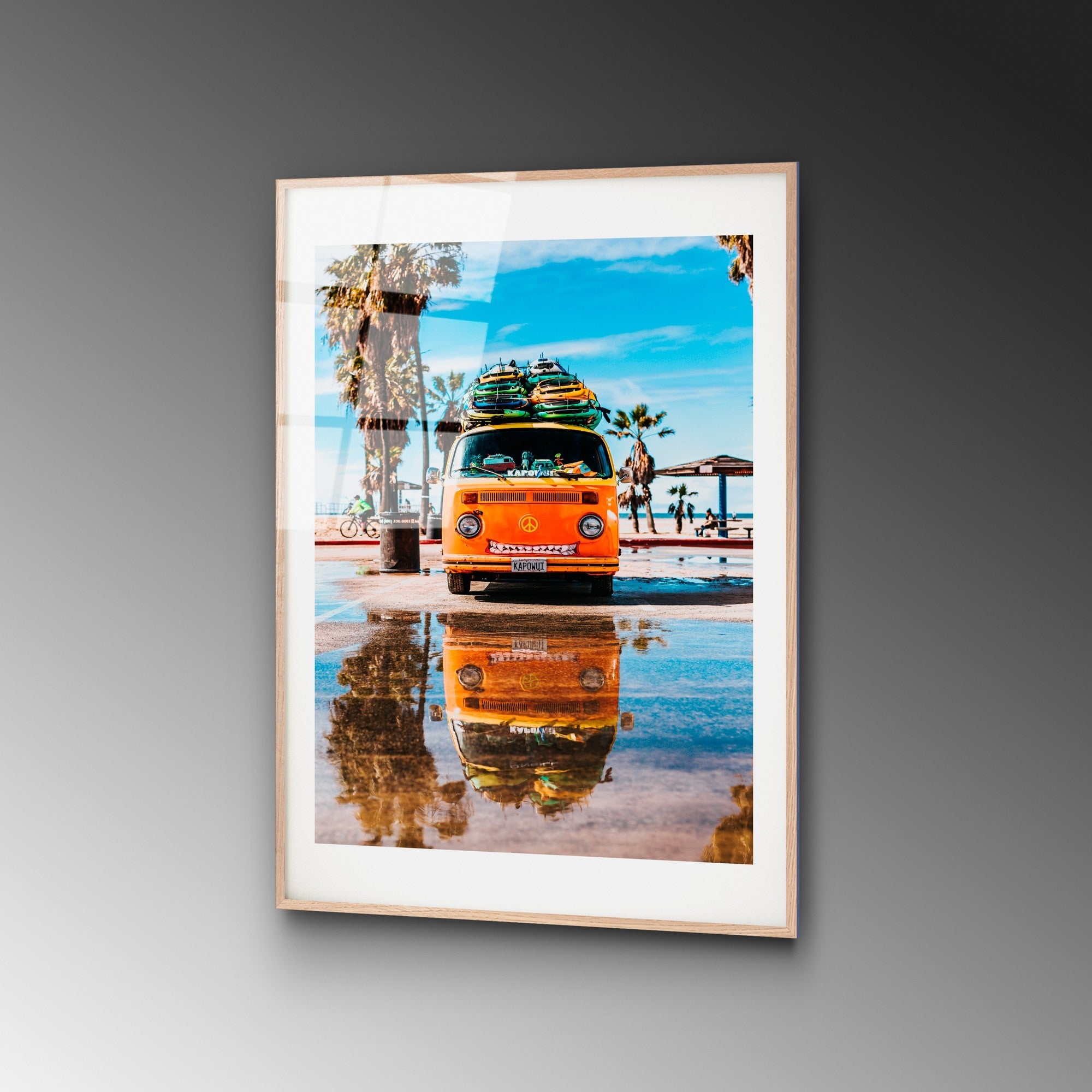 Quadro Decorativo em Vidro Temperado UV-1073, Multicolorido, 30 x 45 cm, 4 mm