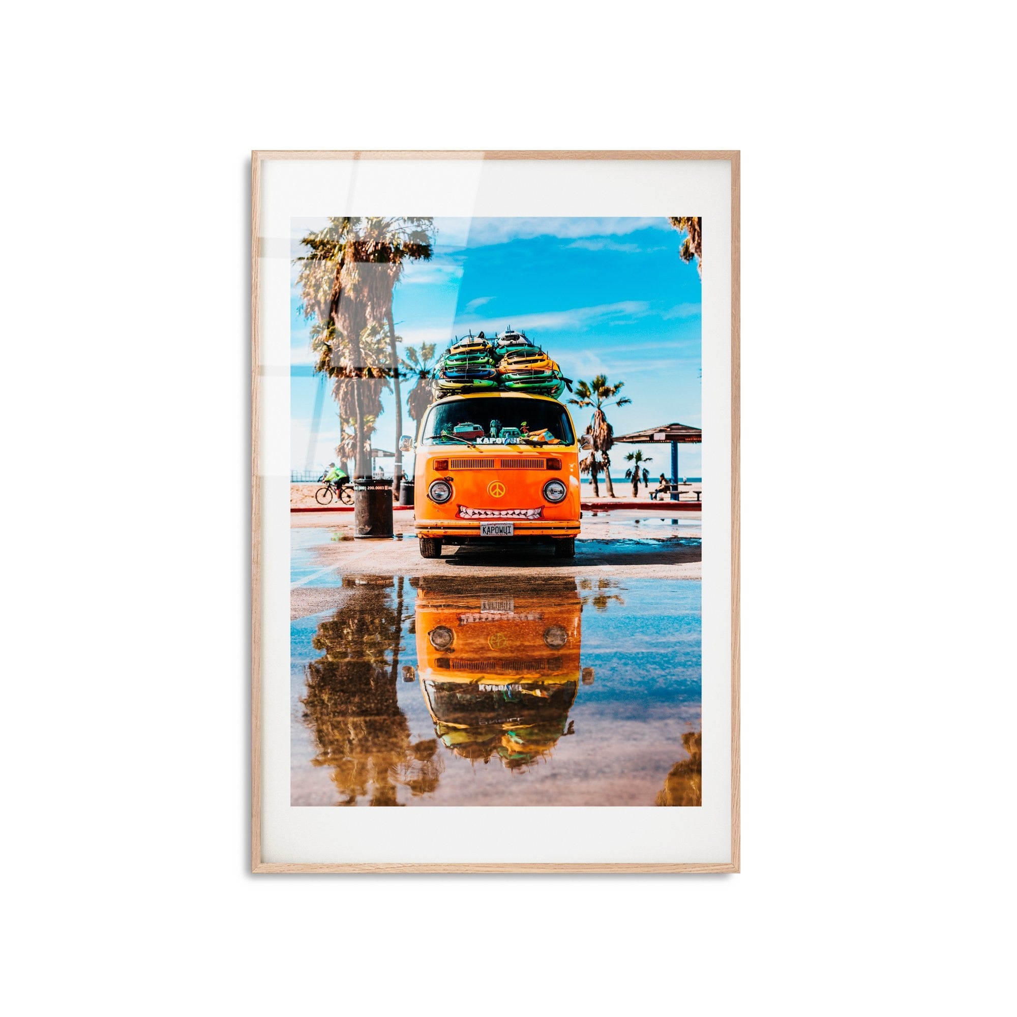 Quadro Decorativo em Vidro Temperado UV-1073, Multicolorido, 30 x 45 cm, 4 mm