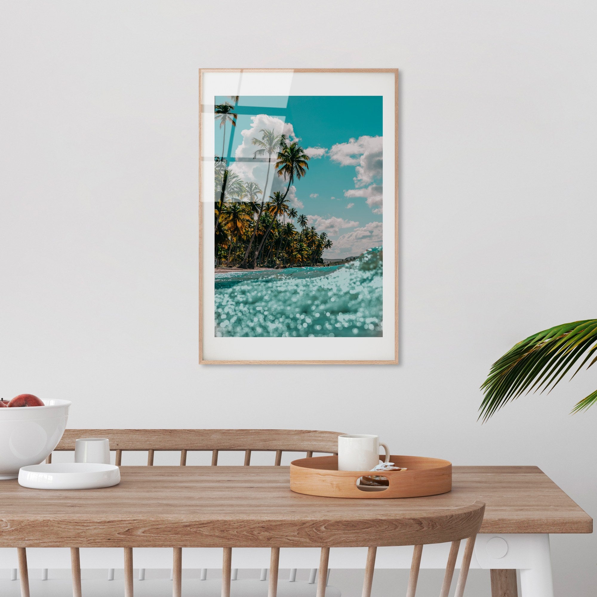 Quadro Decorativo em Vidro Temperado UV-1074 Multicolor 30 x 45 cm | 100% Vidro Temperado 4 mm