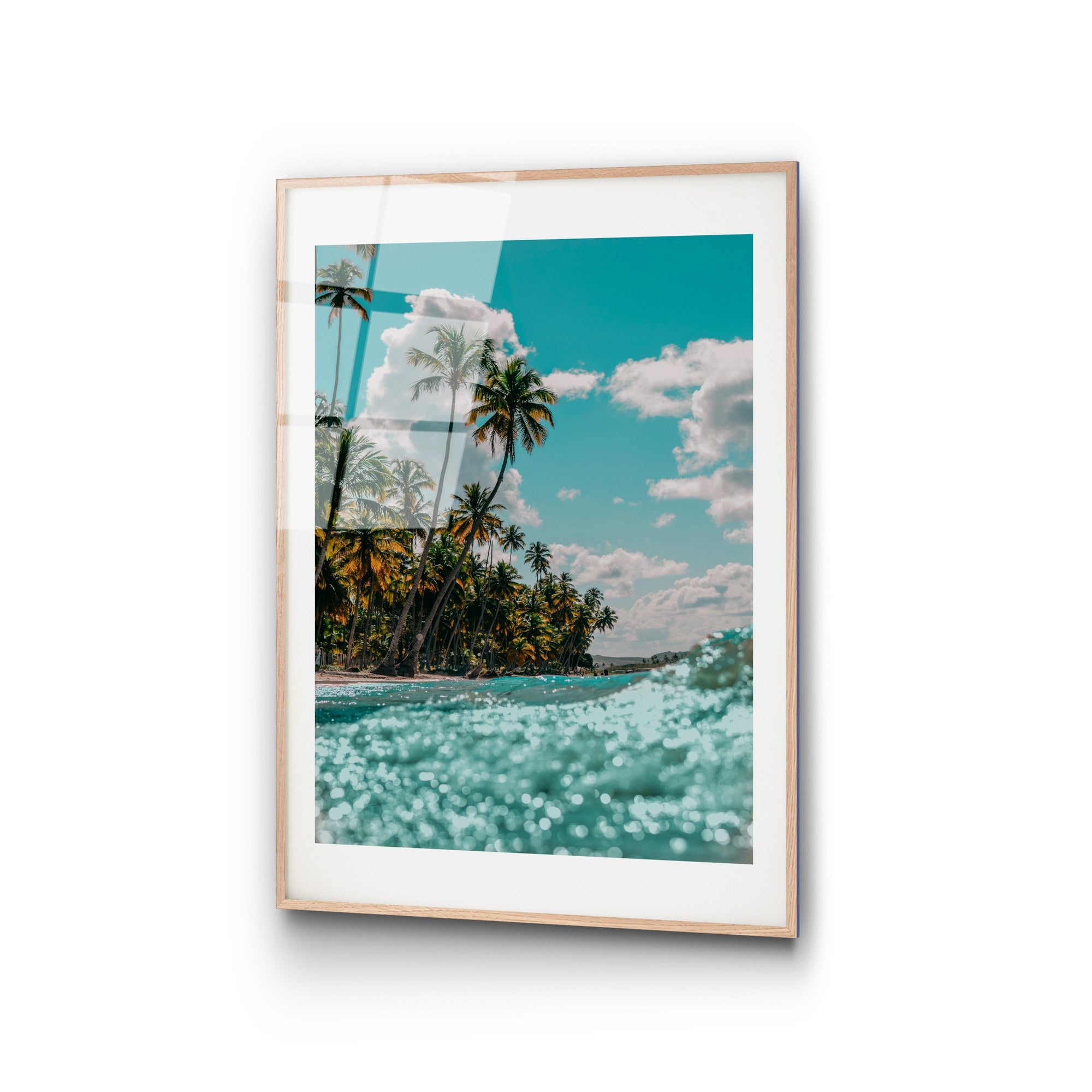 Quadro Decorativo em Vidro Temperado UV-1074 Multicolor 30 x 45 cm | 100% Vidro Temperado 4 mm