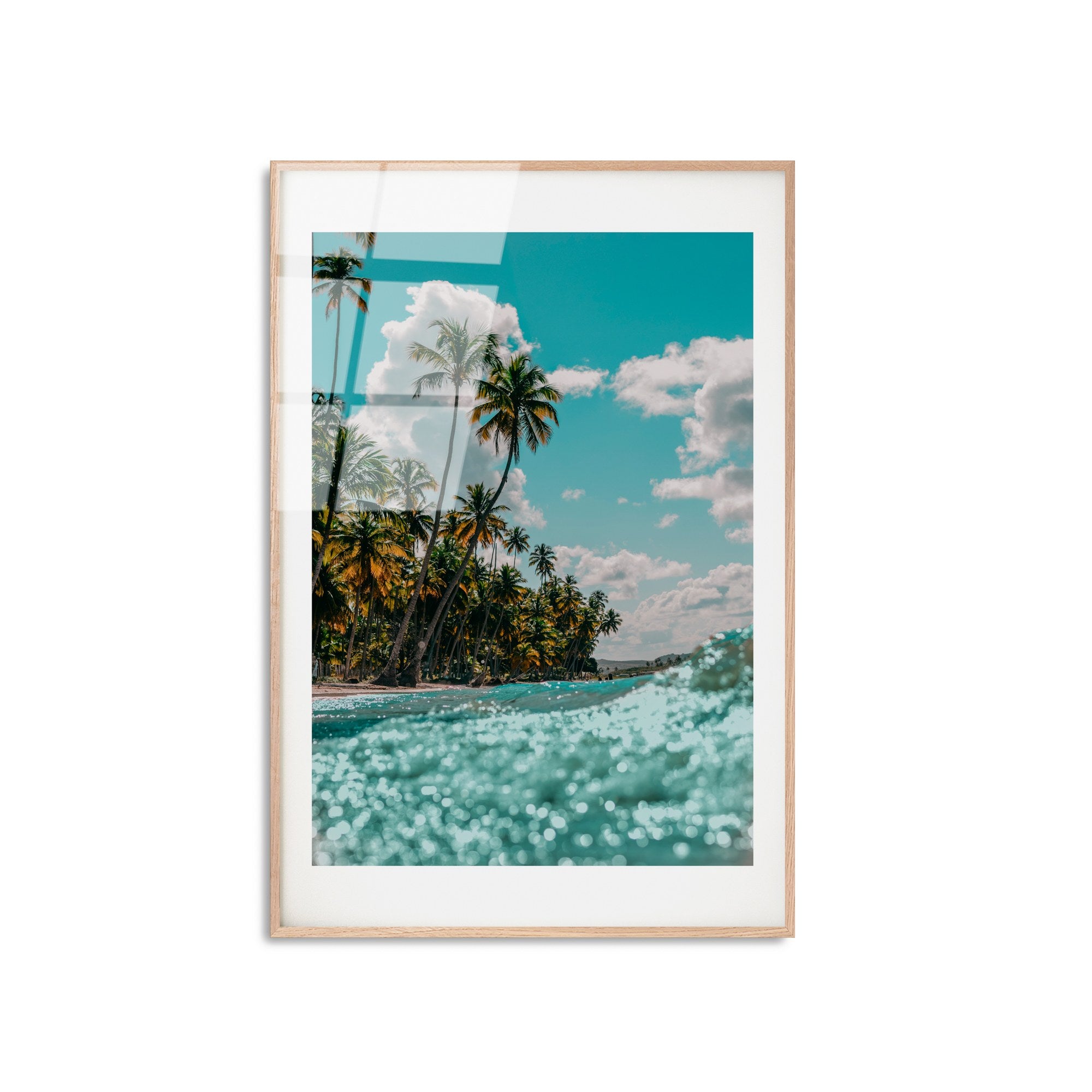 Quadro Decorativo em Vidro Temperado UV-1074 Multicolor 30 x 45 cm | 100% Vidro Temperado 4 mm