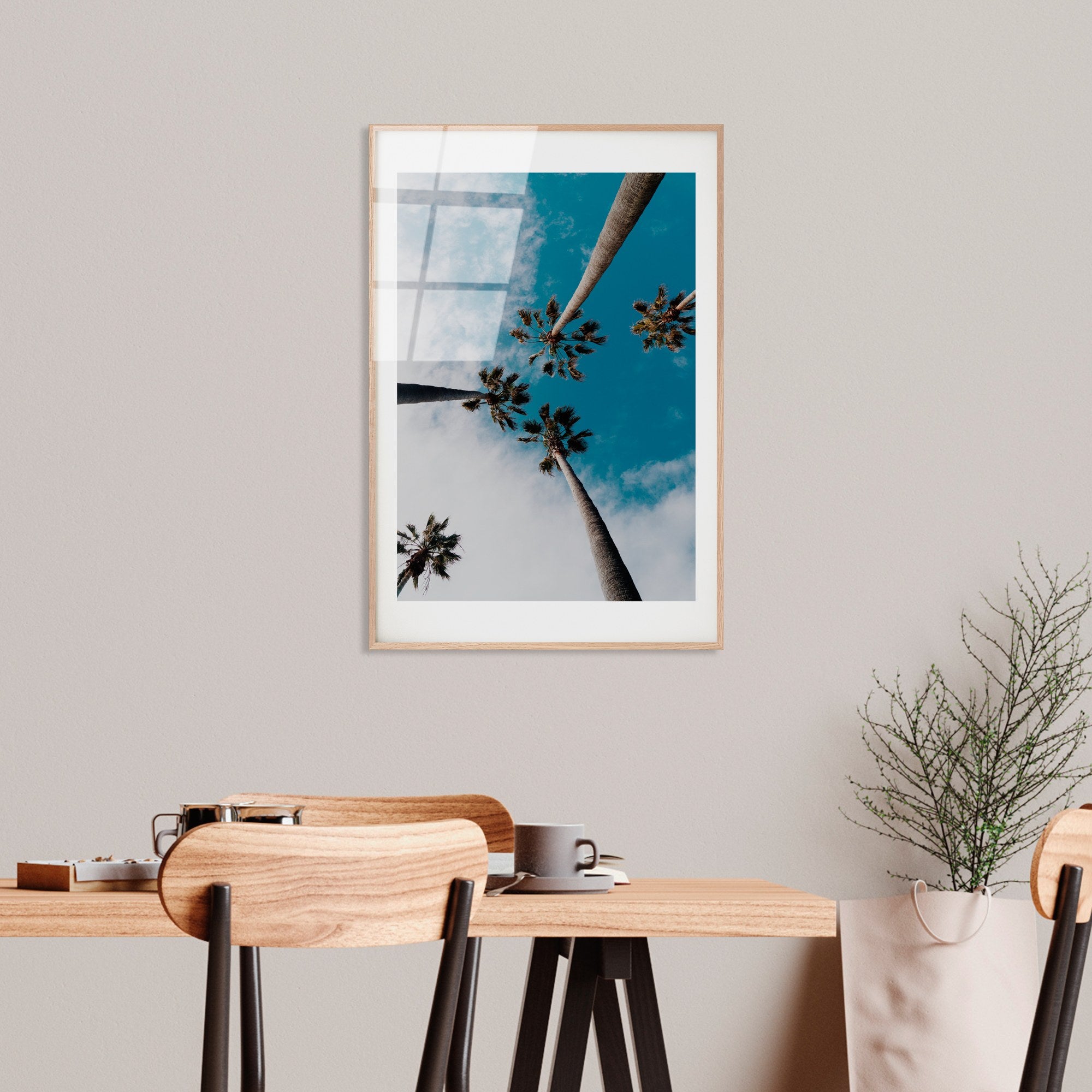 Quadro Decorativo em Vidro Temperado UV-1075, Multicolor, 30 x 45 cm (4 mm)