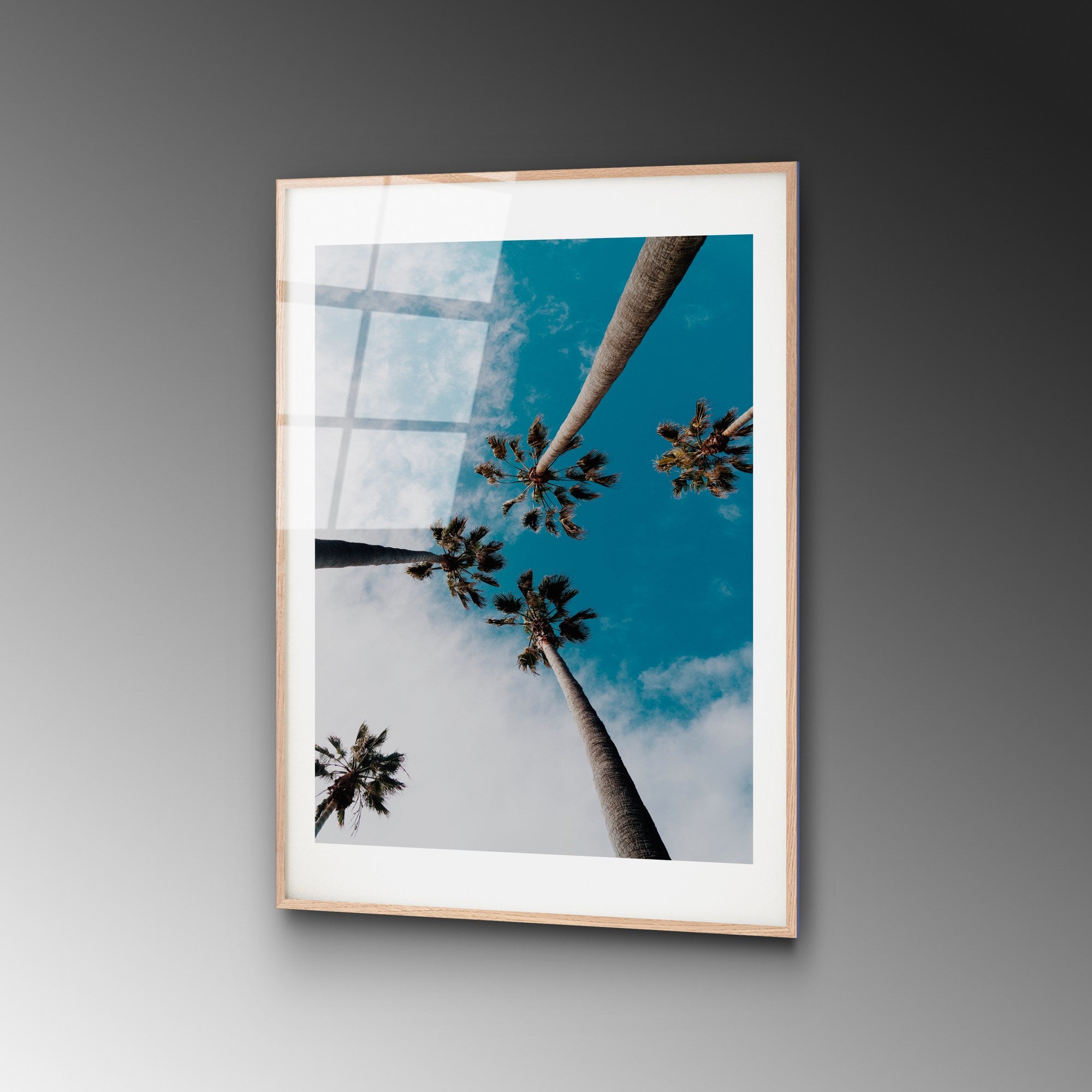 Quadro Decorativo em Vidro Temperado UV-1075, Multicolor, 30 x 45 cm (4 mm)