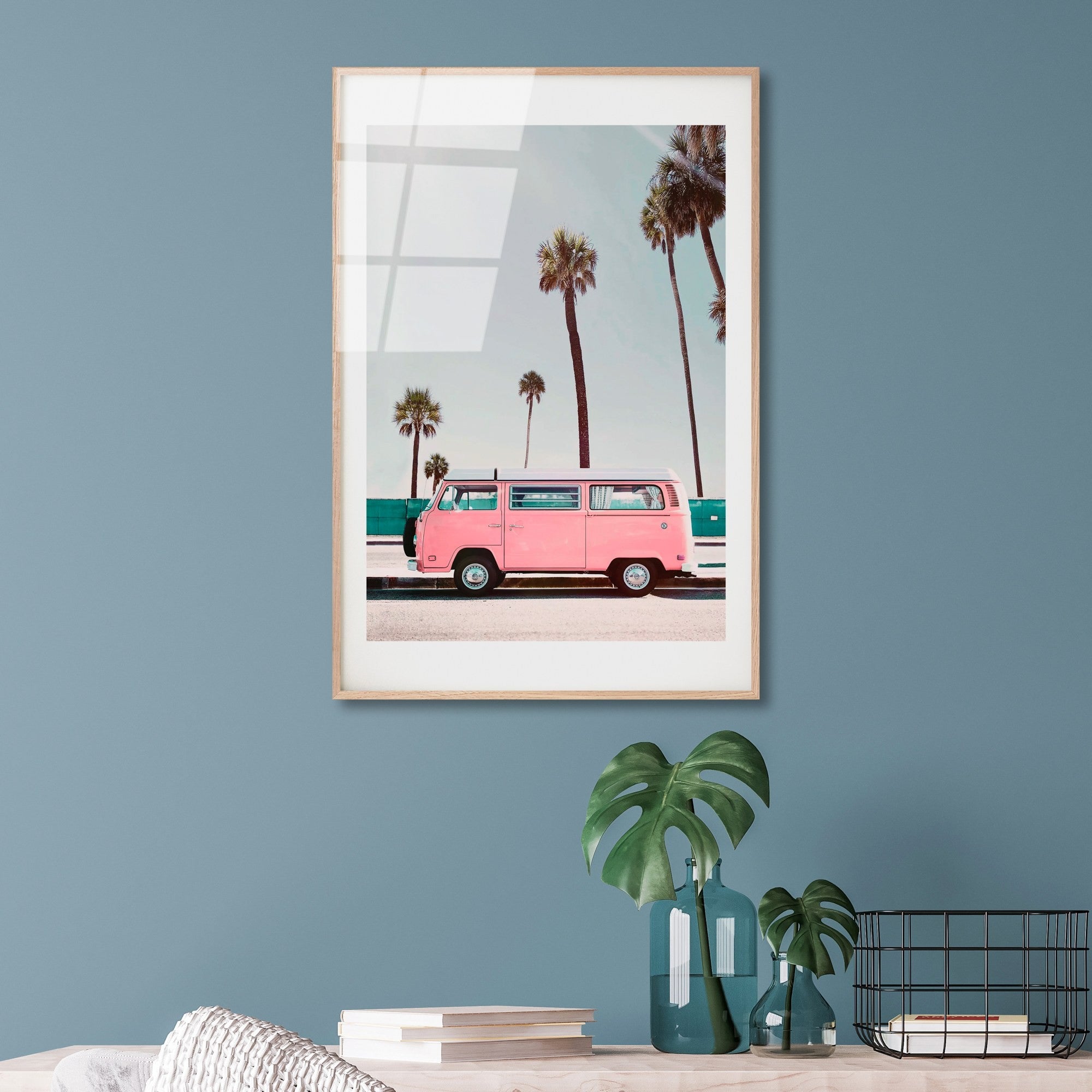 Quadro Decorativo em Vidro Temperado UV-1077, Multicolor, 30 x 45 cm (4 mm)