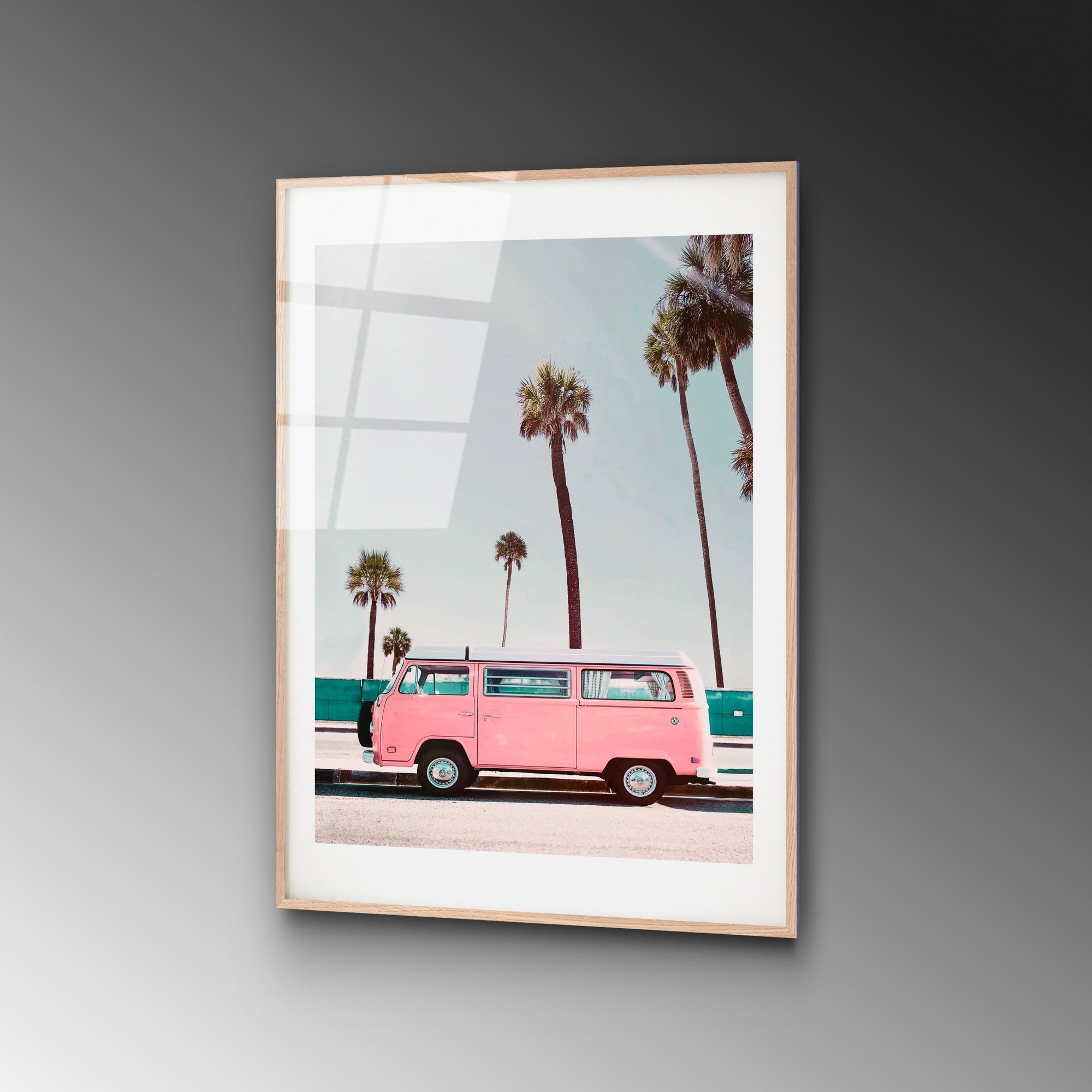 Quadro Decorativo em Vidro Temperado UV-1077, Multicolor, 30 x 45 cm (4 mm)