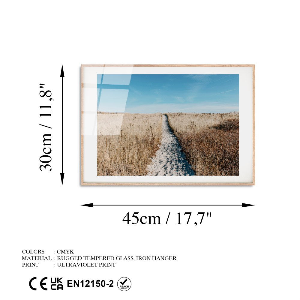 Quadro Decorativo em Vidro Temperado UV-1081 – Multicolor – 30 x 45 cm (4 mm)