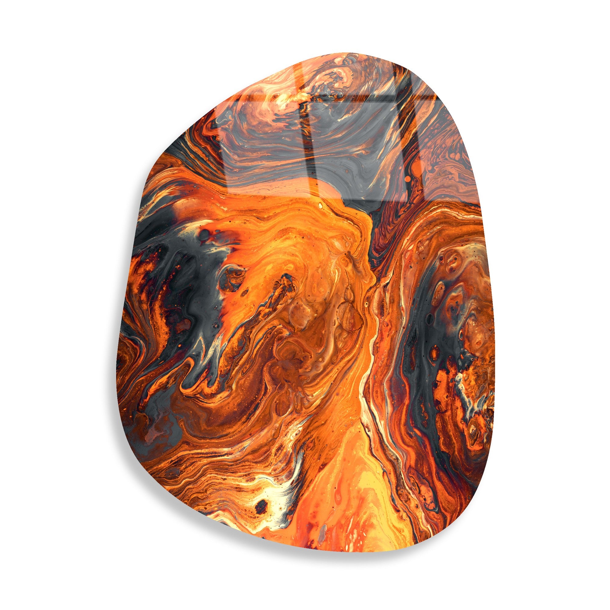 Quadro Decorativo em 100% Vidro Temperado UV-1082, Multicolorido, 50 x 70 cm (4 mm)