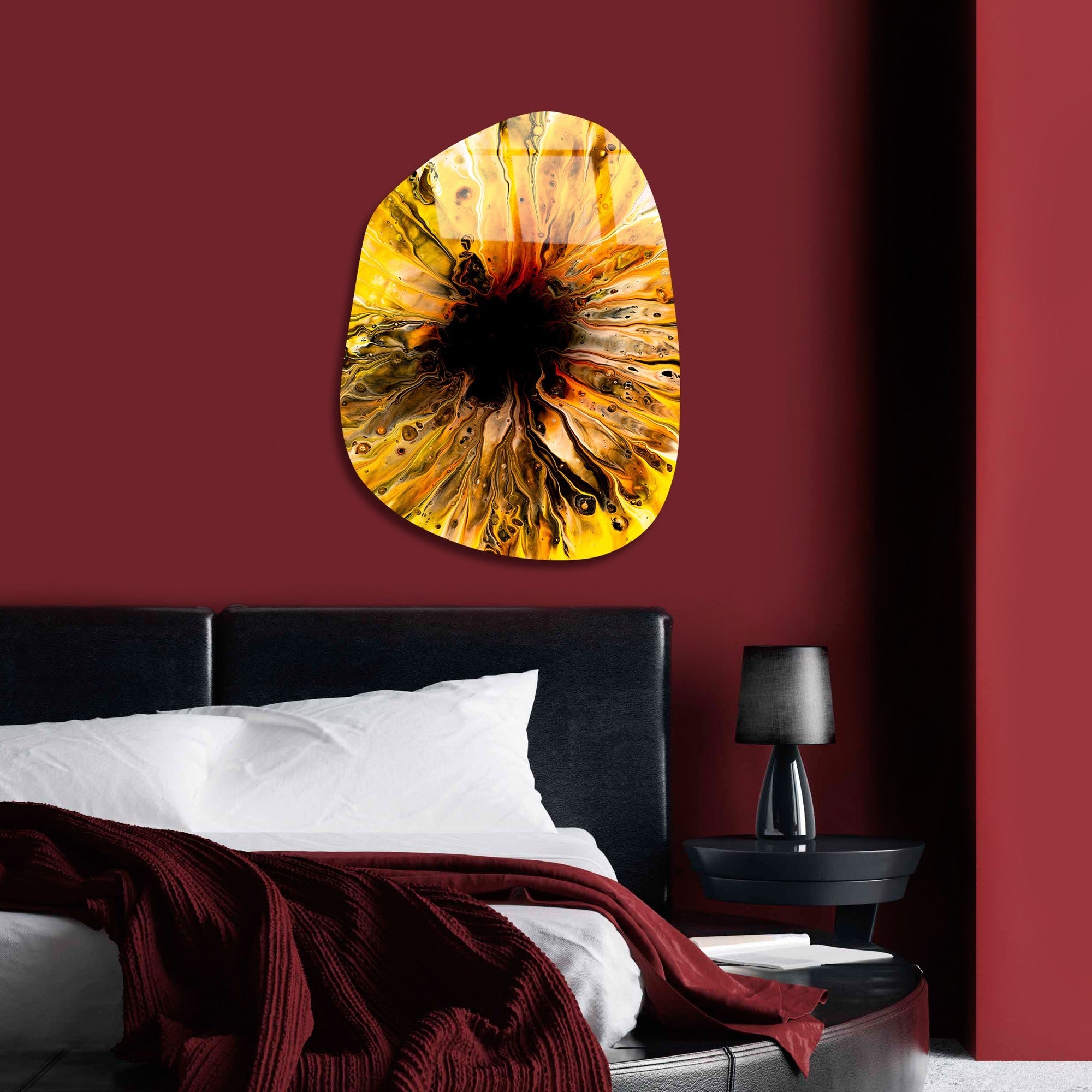 Quadro Decorativo em Vidro Temperado 100% UV-1083 (50x70 cm) – Multicolor, 4 mm