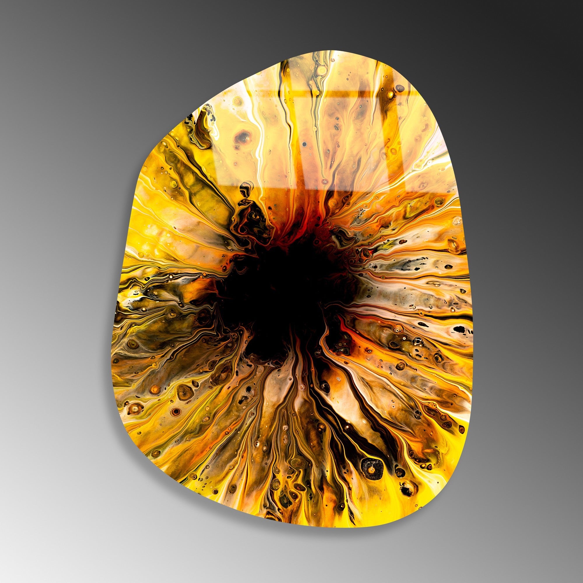 Quadro Decorativo em Vidro Temperado 100% UV-1083 (50x70 cm) – Multicolor, 4 mm