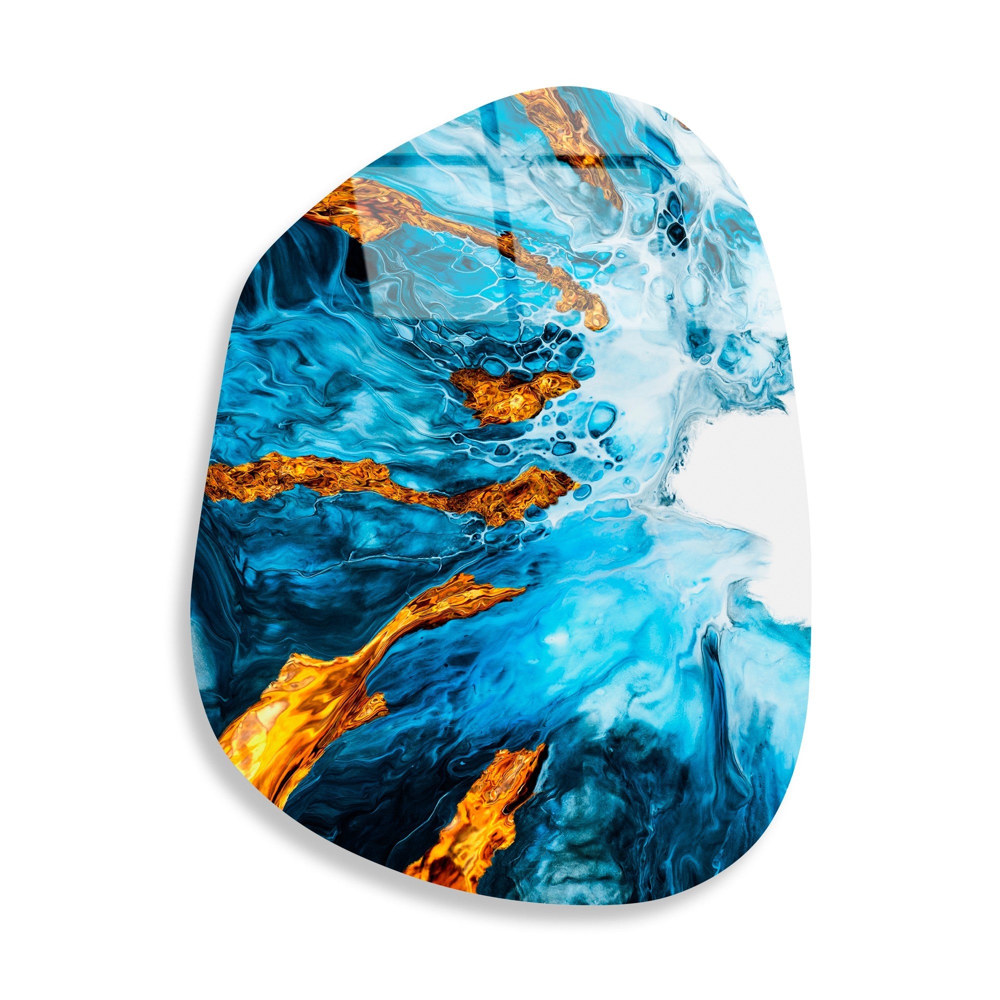 Quadro Decorativo em Vidro Temperado Multicolor UV-1084, 50 x 70 cm, 4 mm