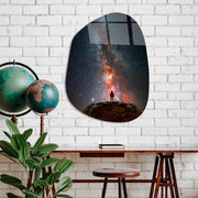 Quadro Decorativo em Vidro Temperado UV-1087, 50 x 70 cm, Multicolor, 4 mm