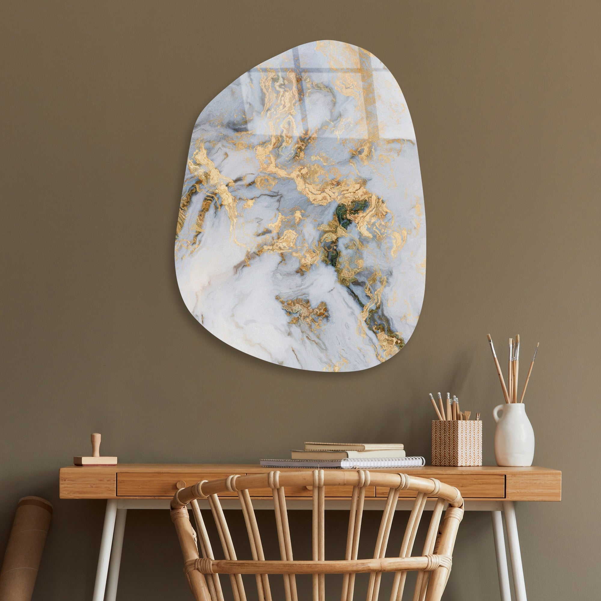 Quadro Decorativo em Vidro Temperado UV-1088, Multicolor, 50 x 70 cm, 4 mm, 3,882 kg