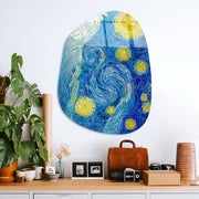 Quadro Decorativo em Vidro Temperado 4 mm UV-1091, 50 x 70 cm, Multicolor