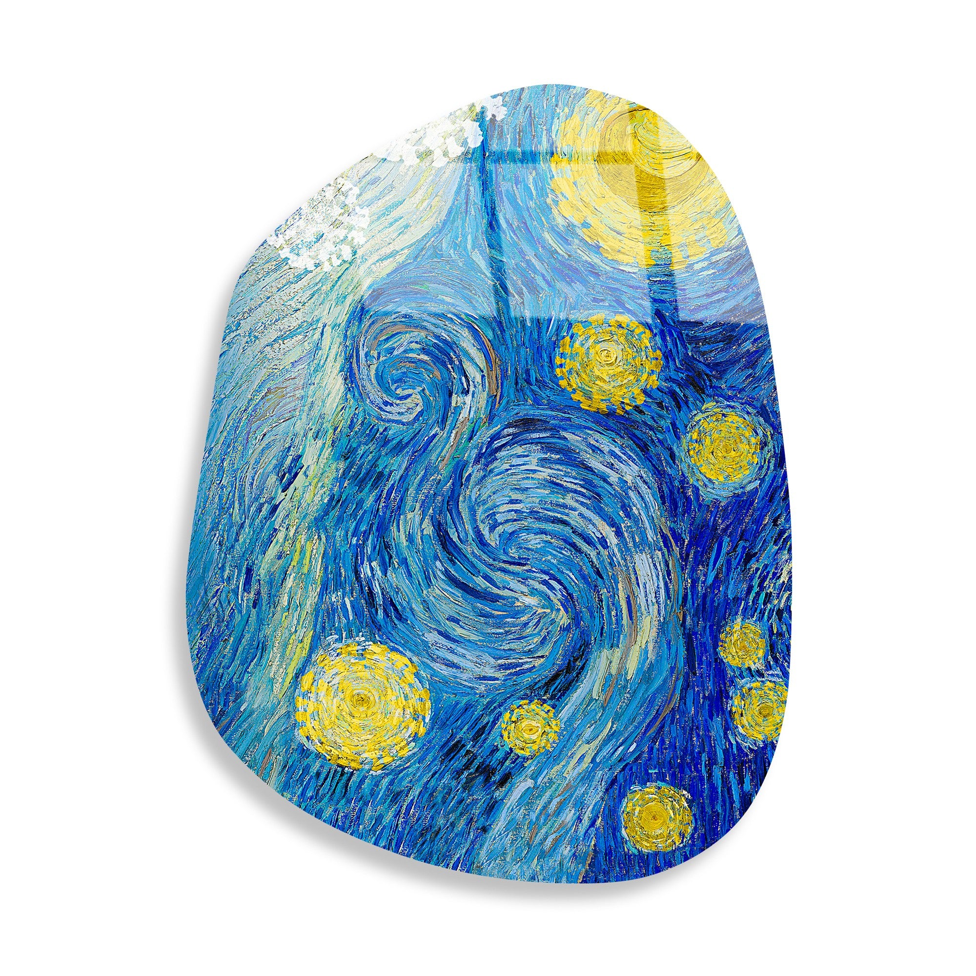 Quadro Decorativo em Vidro Temperado 4 mm UV-1091, 50 x 70 cm, Multicolor