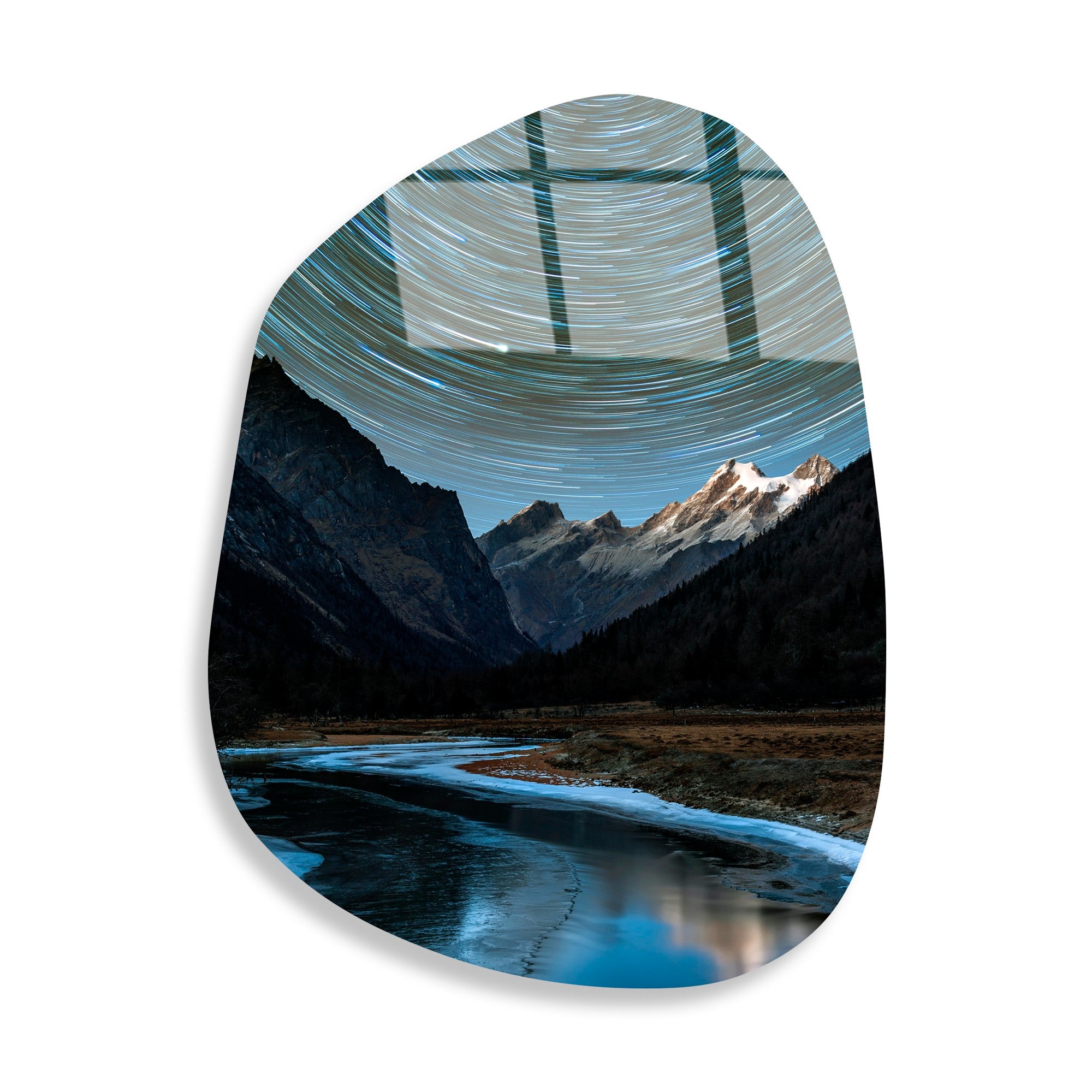 Quadro Decorativo em Vidro Temperado Multicolor 50 x 70 cm (4 mm) – UV-1092