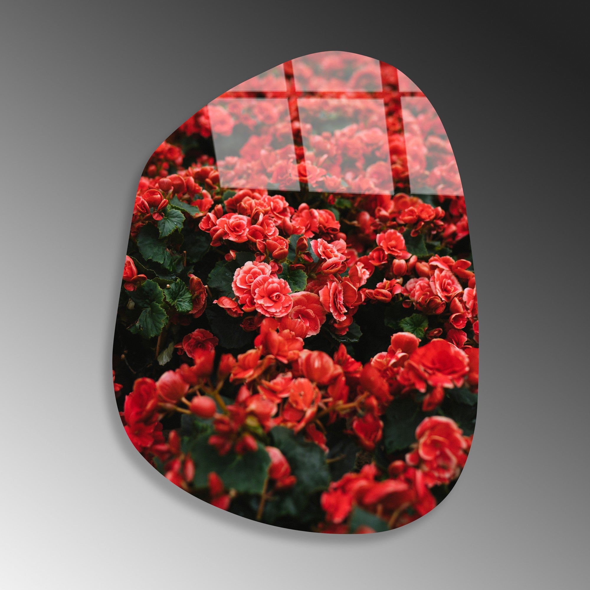 Quadro Decorativo em Vidro Temperado UV-1093, 50x70 cm, Multicolor, 4 mm