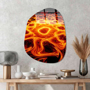 Quadro Decorativo em Vidro Temperado 4 mm Multicolor 50x70 cm – UV-1097