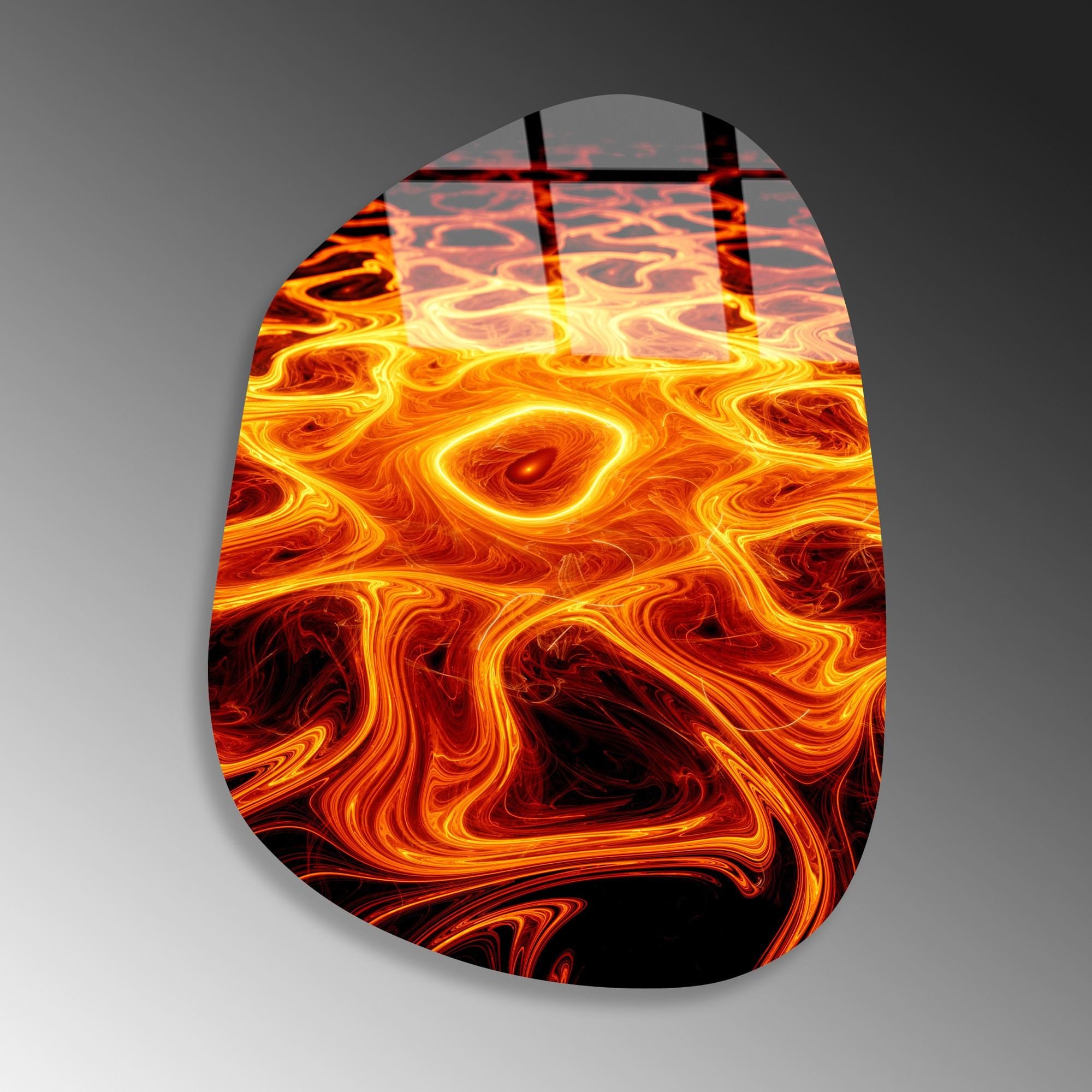 Quadro Decorativo em Vidro Temperado 4 mm Multicolor 50x70 cm – UV-1097