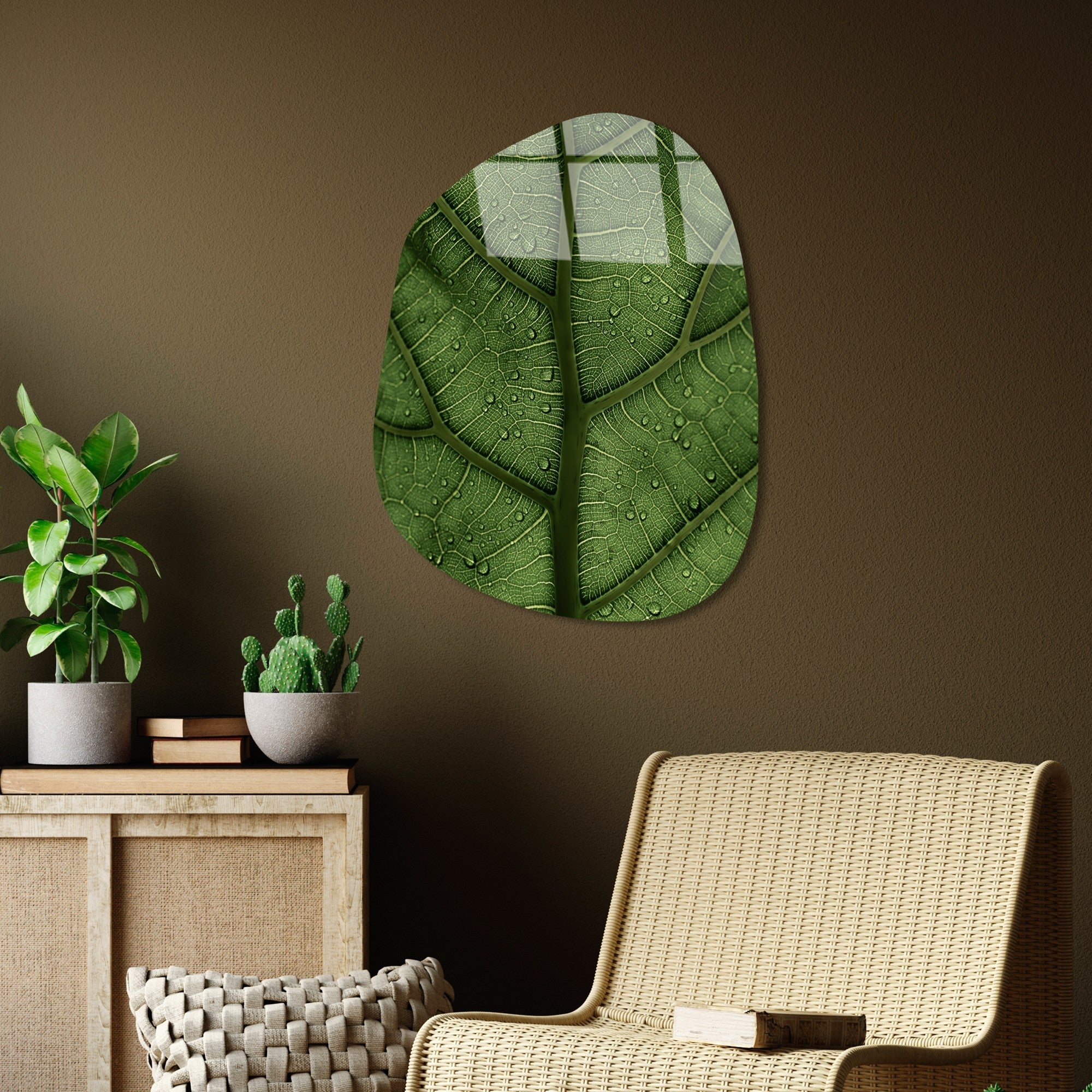 Quadro Decorativo em Vidro Temperado 100% UV-1099, Multicolor — 50 x 70 cm, 4 mm de espessura, elegância e durabilidade