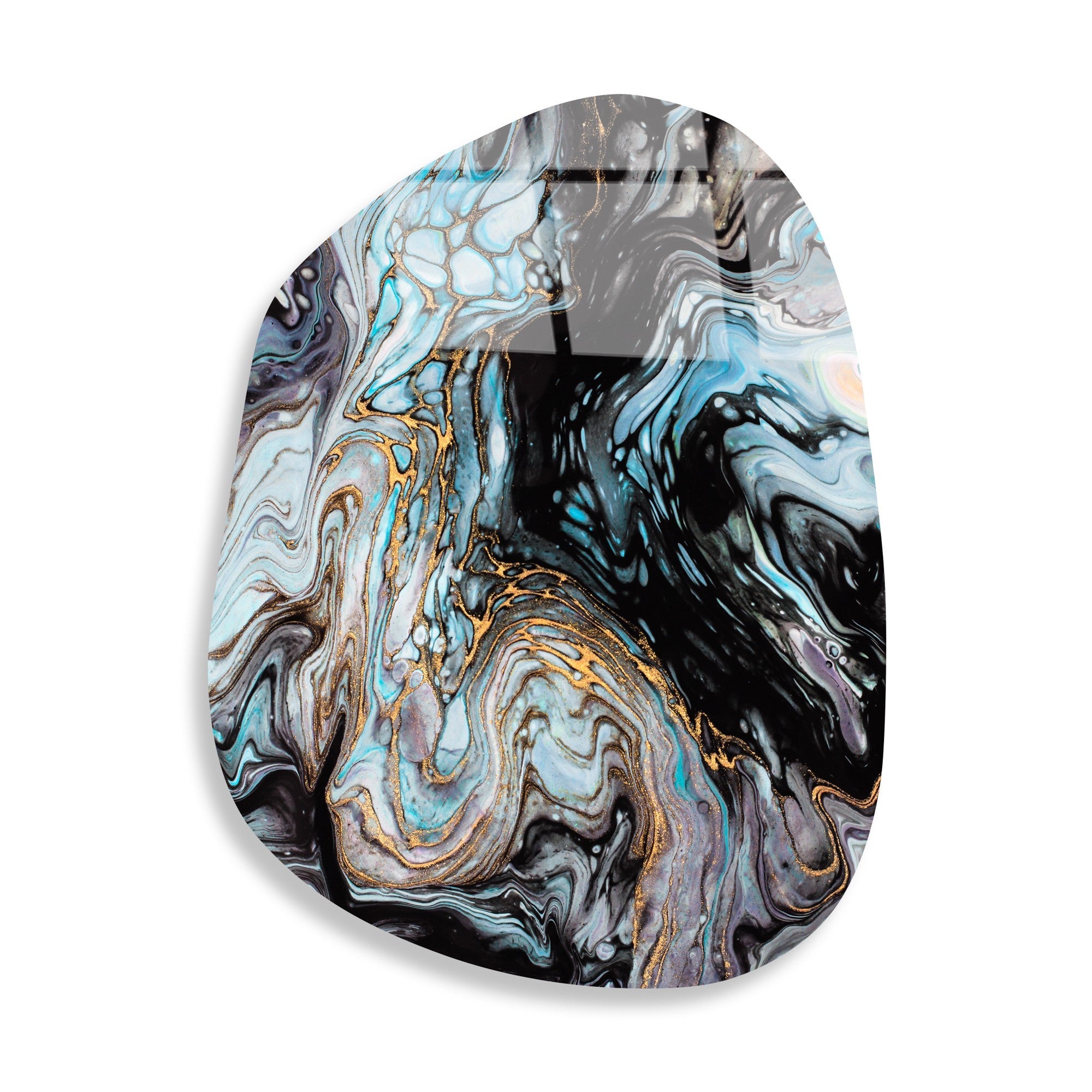 Quadro Decorativo em Vidro Temperado UV-1100, Multicolor, 50 x 70 cm (4 mm)