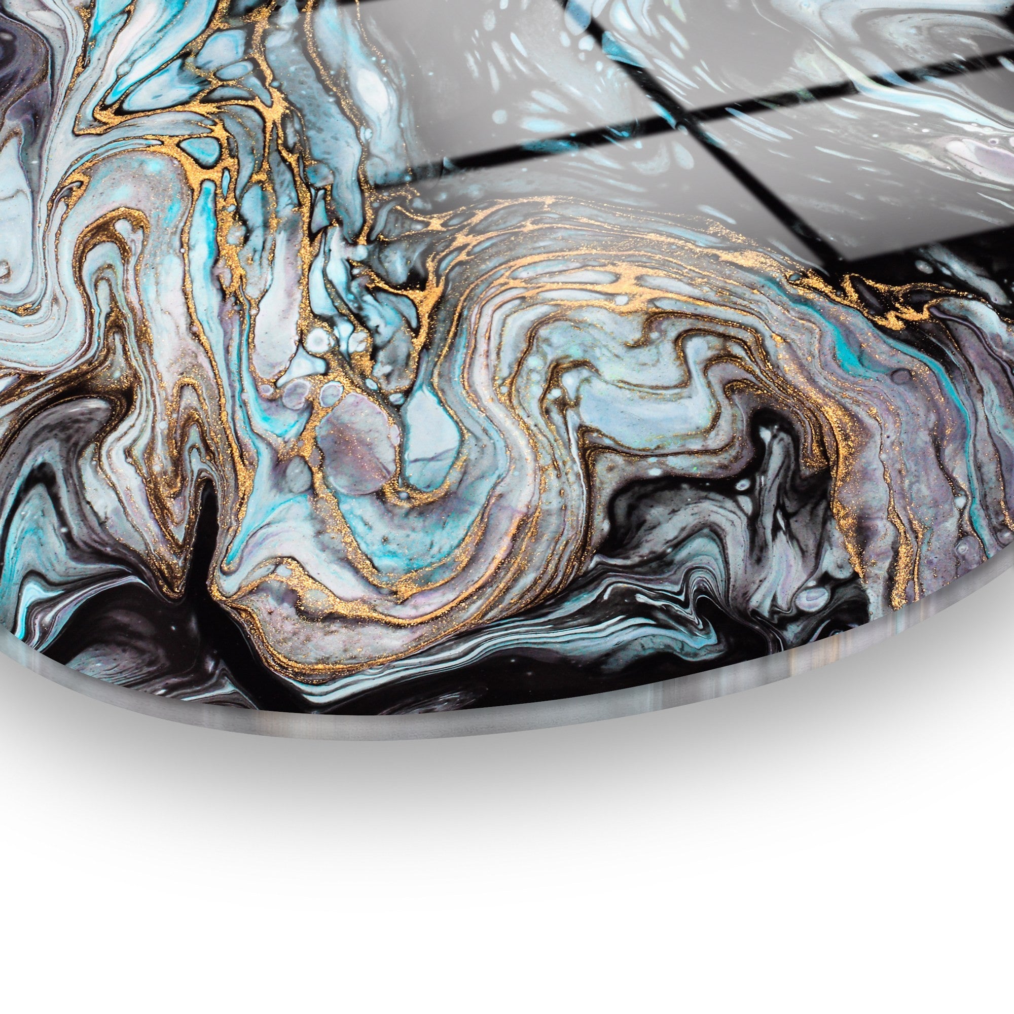 Quadro Decorativo em Vidro Temperado UV-1100, Multicolor, 50 x 70 cm (4 mm)