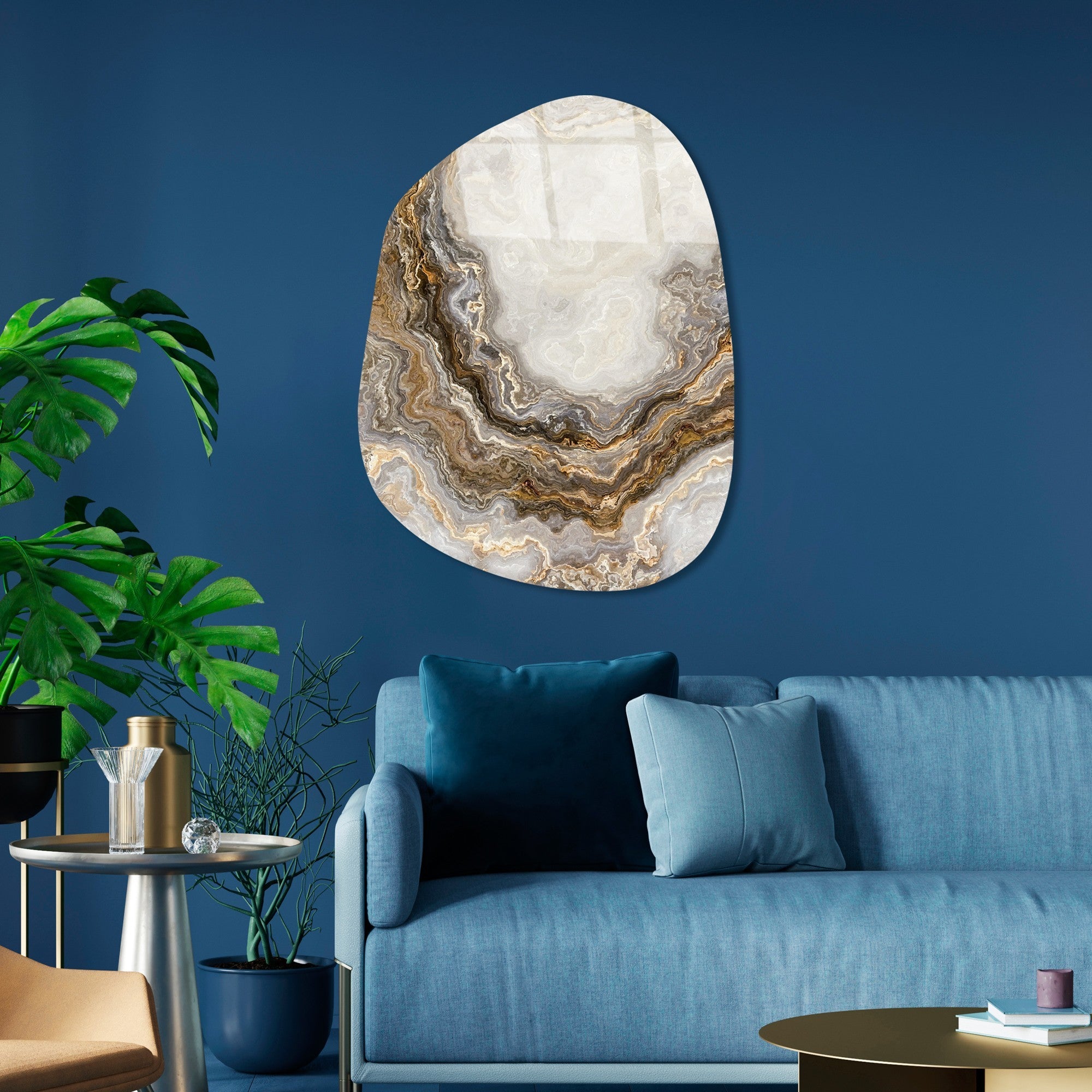 Quadro Decorativo em Vidro Temperado 4 mm 50x70 cm Multicolor | UV-1101