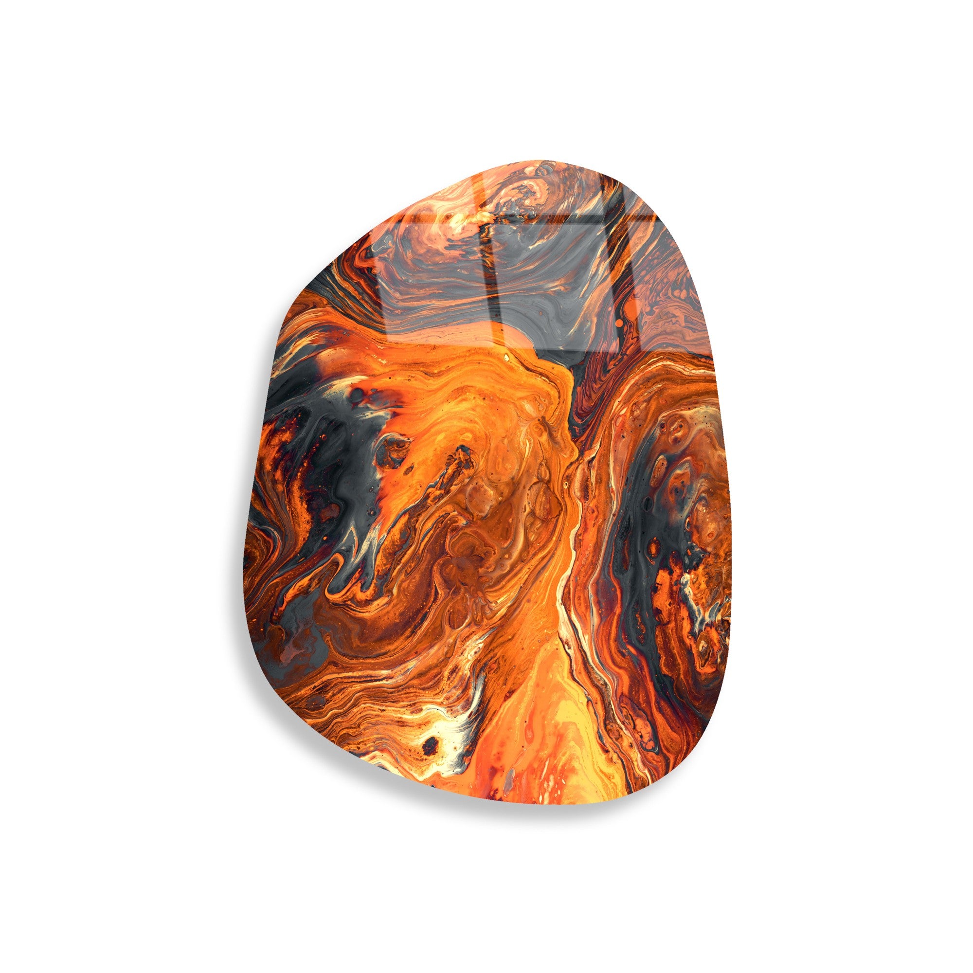 Quadro Decorativo em Vidro Temperado UV-1102, 35 x 50 cm, Multicolor, 4 mm