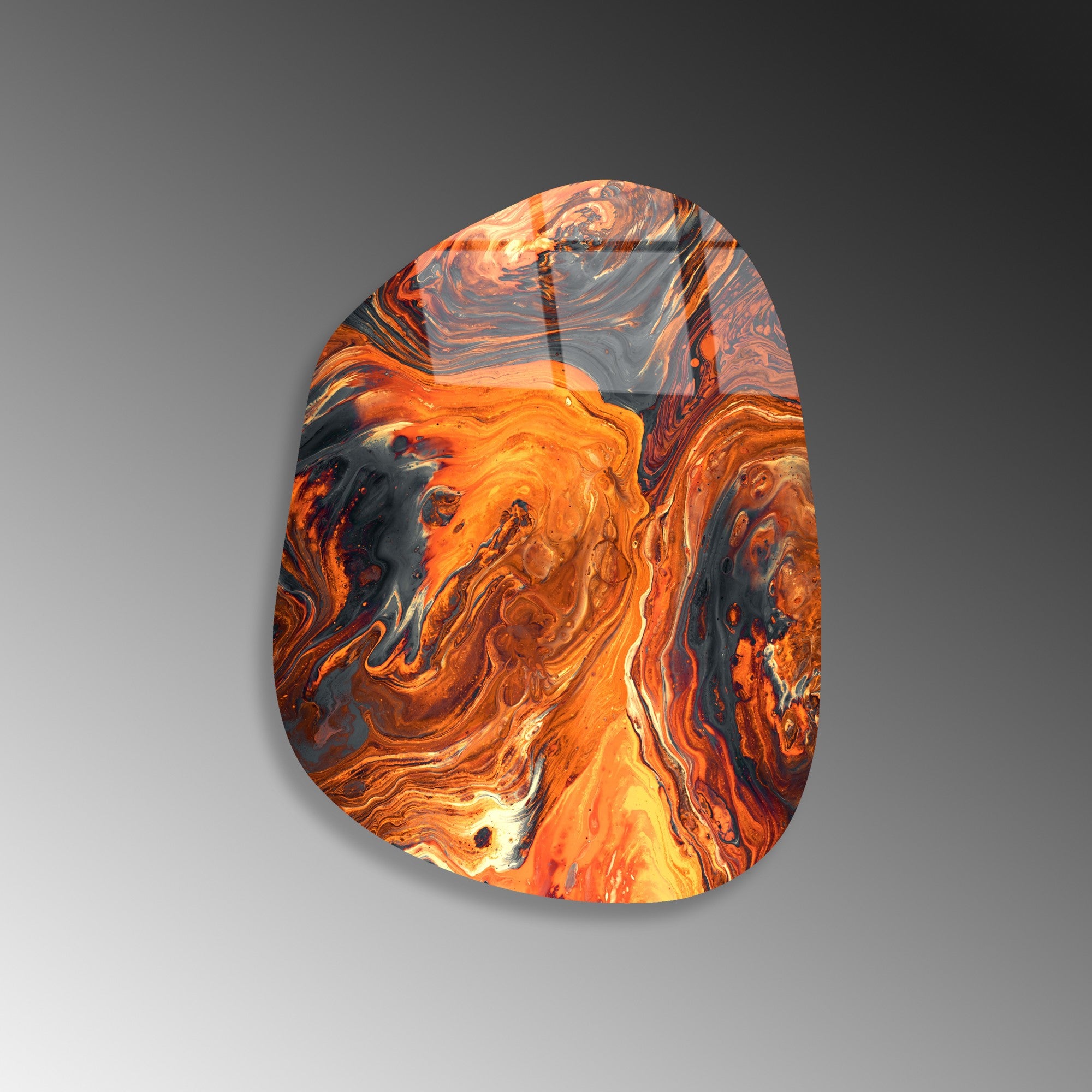 Quadro Decorativo em Vidro Temperado UV-1102, 35 x 50 cm, Multicolor, 4 mm