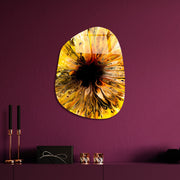 Quadro Decorativo em Vidro Temperado UV-1103, Multicolor, 35 x 50 cm (4 mm)