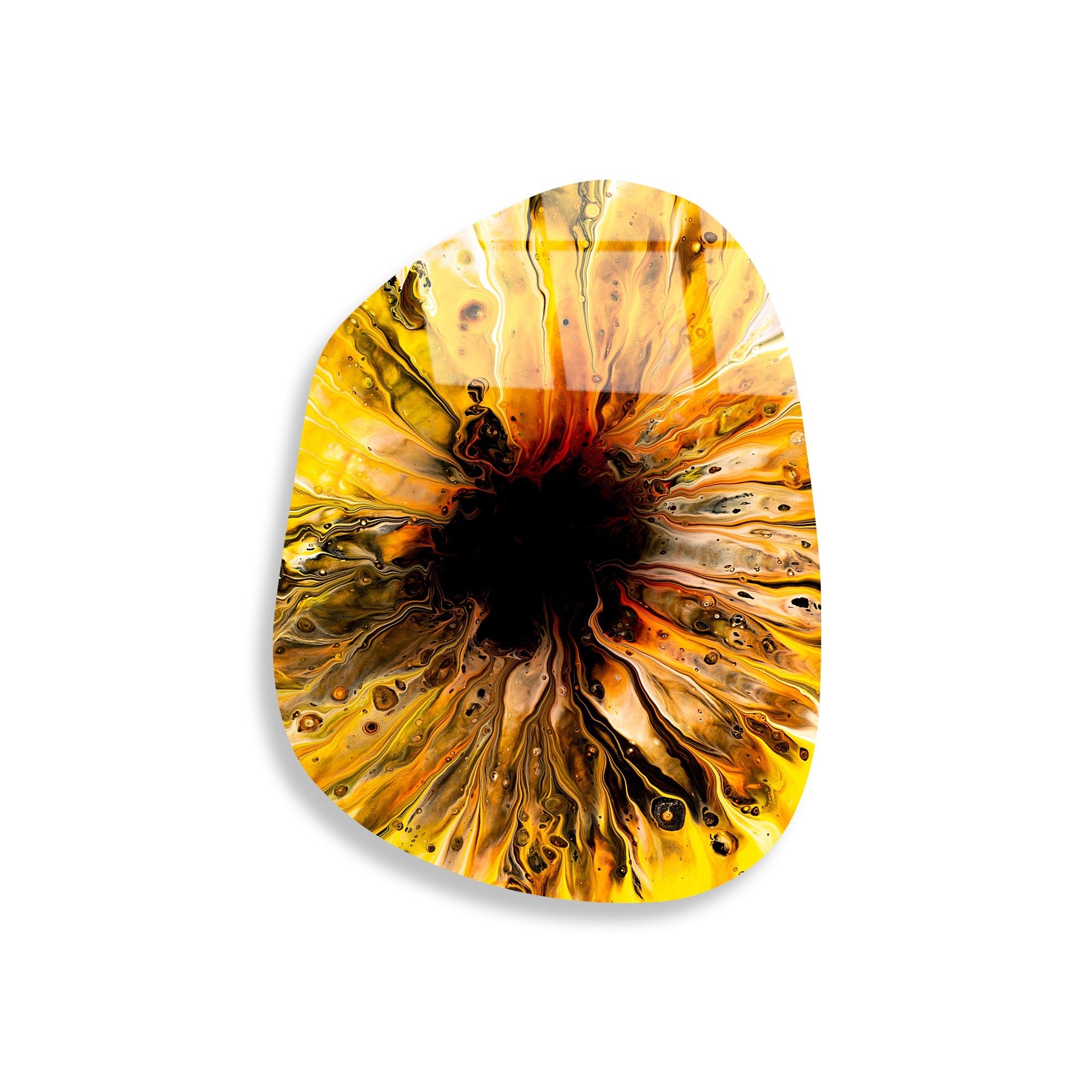 Quadro Decorativo em Vidro Temperado UV-1103, Multicolor, 35 x 50 cm (4 mm)