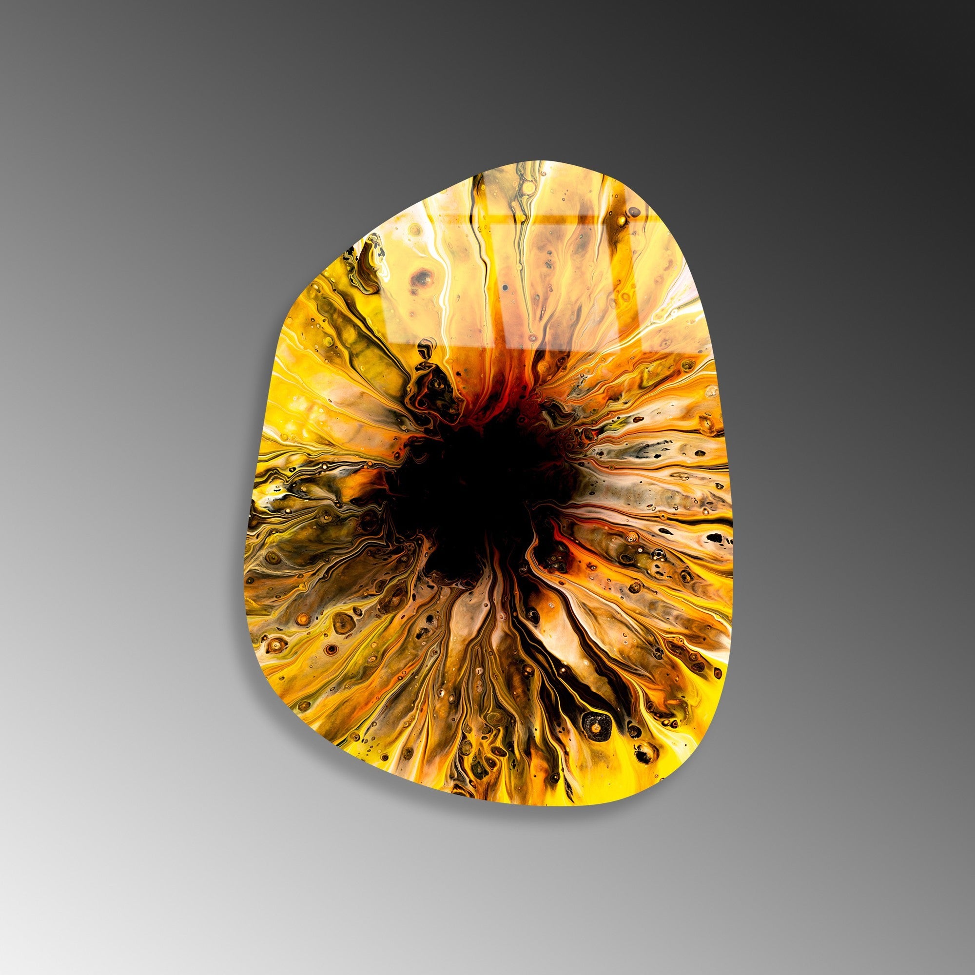 Quadro Decorativo em Vidro Temperado UV-1103, Multicolor, 35 x 50 cm (4 mm)