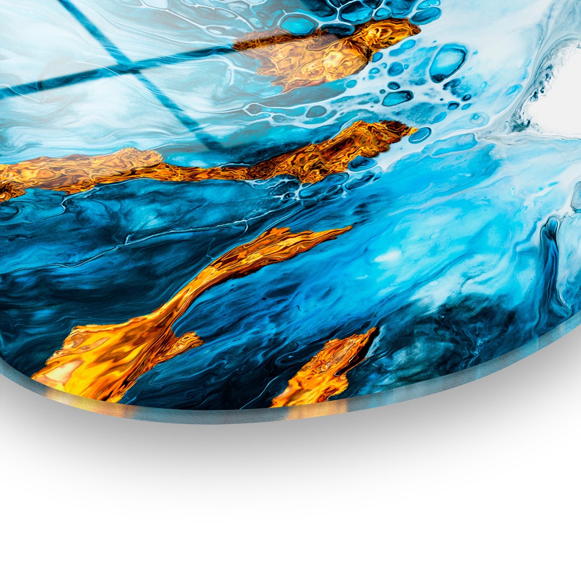 Quadro Decorativo em Vidro Temperado UV-1104, Multicolor, 35 x 50 cm, 4 mm