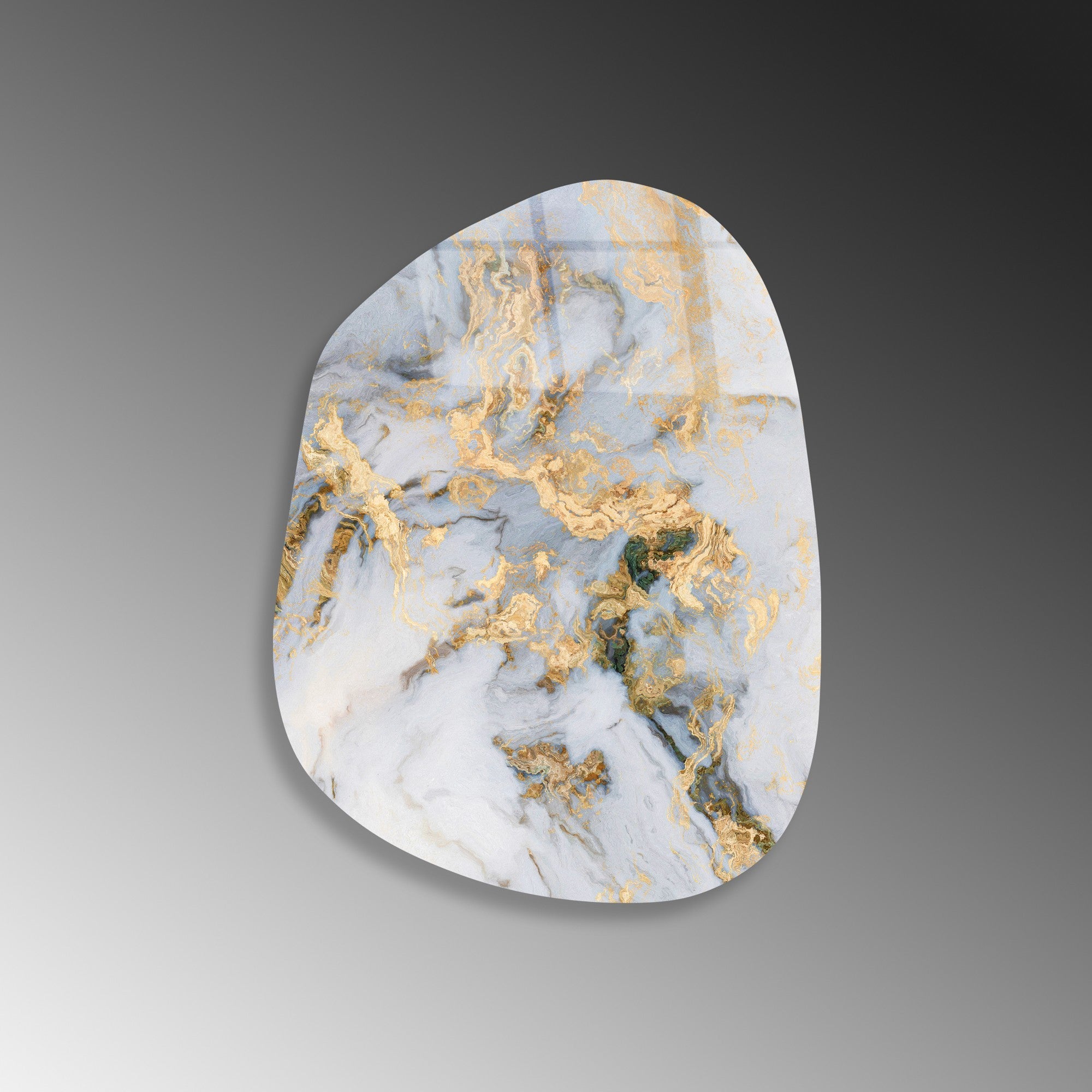 Quadro Decorativo em Vidro Temperado UV-1108, Multicolor, 35 x 50 cm, Vidro 4 mm