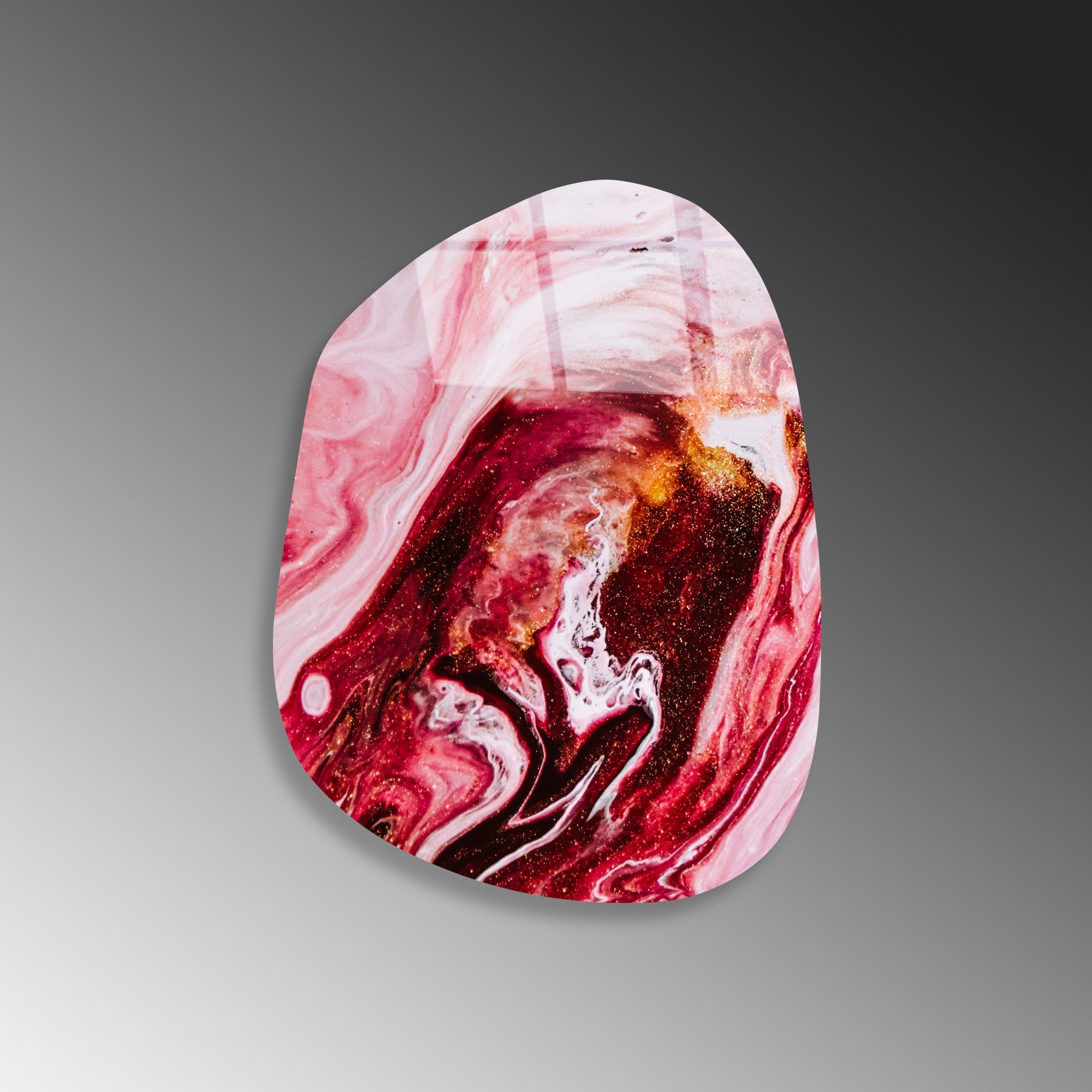 Quadro Decorativo em Vidro Temperado UV-1110, 35 x 50 cm, Multicolor, 4 mm