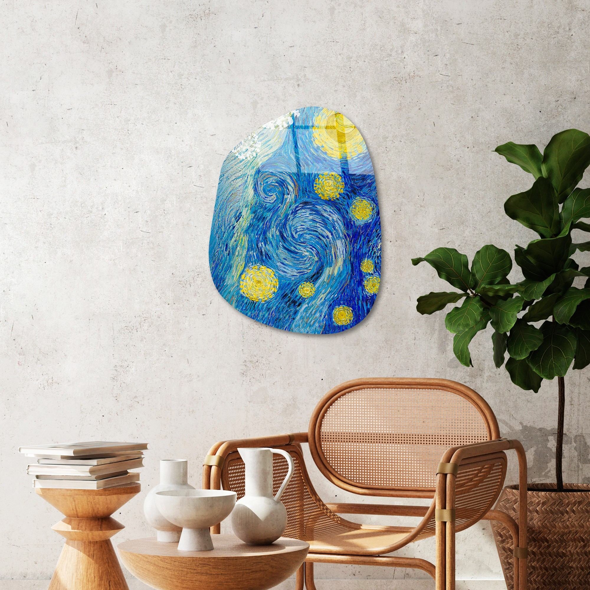 Quadro Decorativo em Vidro Temperado UV-1111 – Multicolor – 35 x 50 cm – Espessura 4 mm