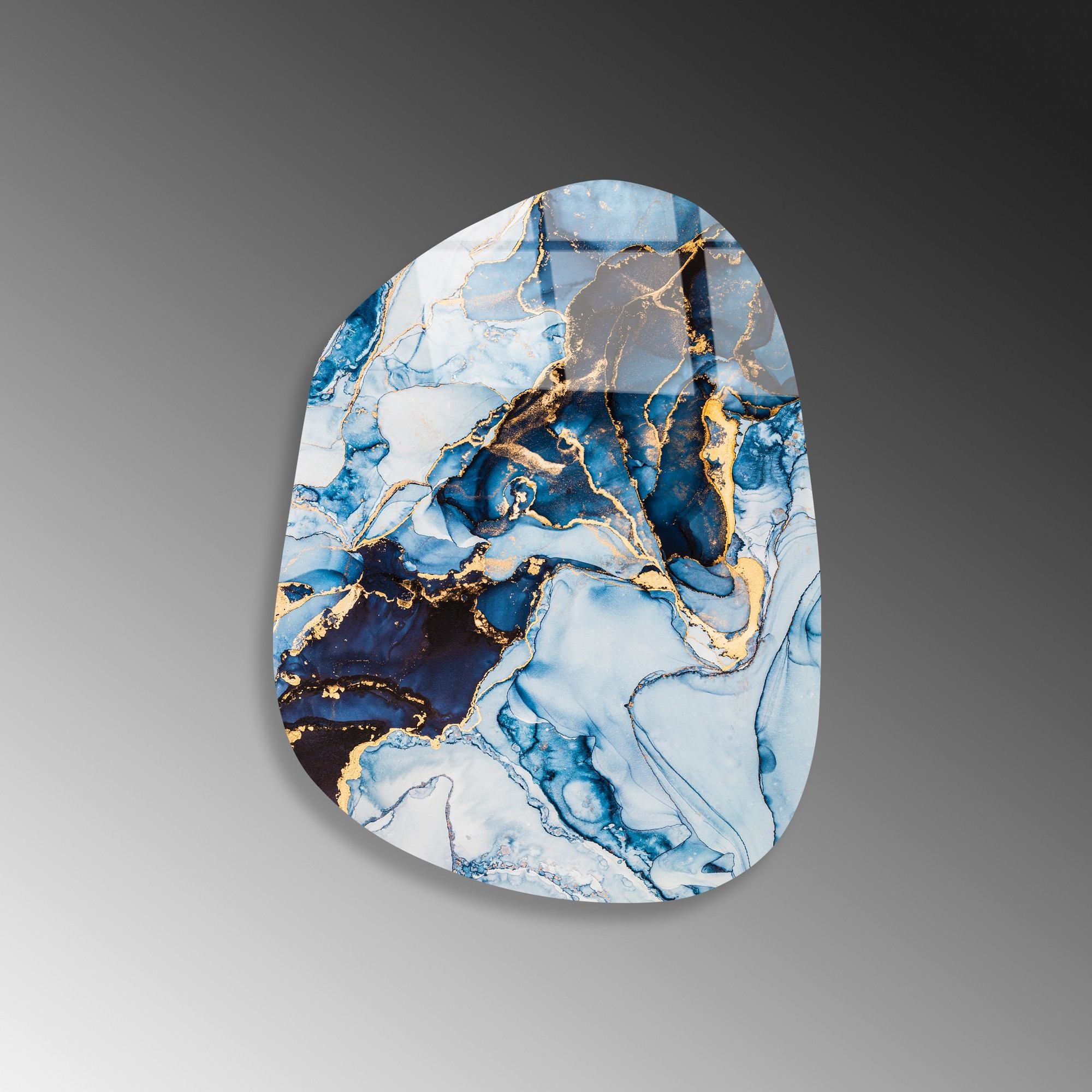 Quadro Decorativo em Vidro Temperado UV-1114 (35 x 50 cm), Multicolor, 4 mm