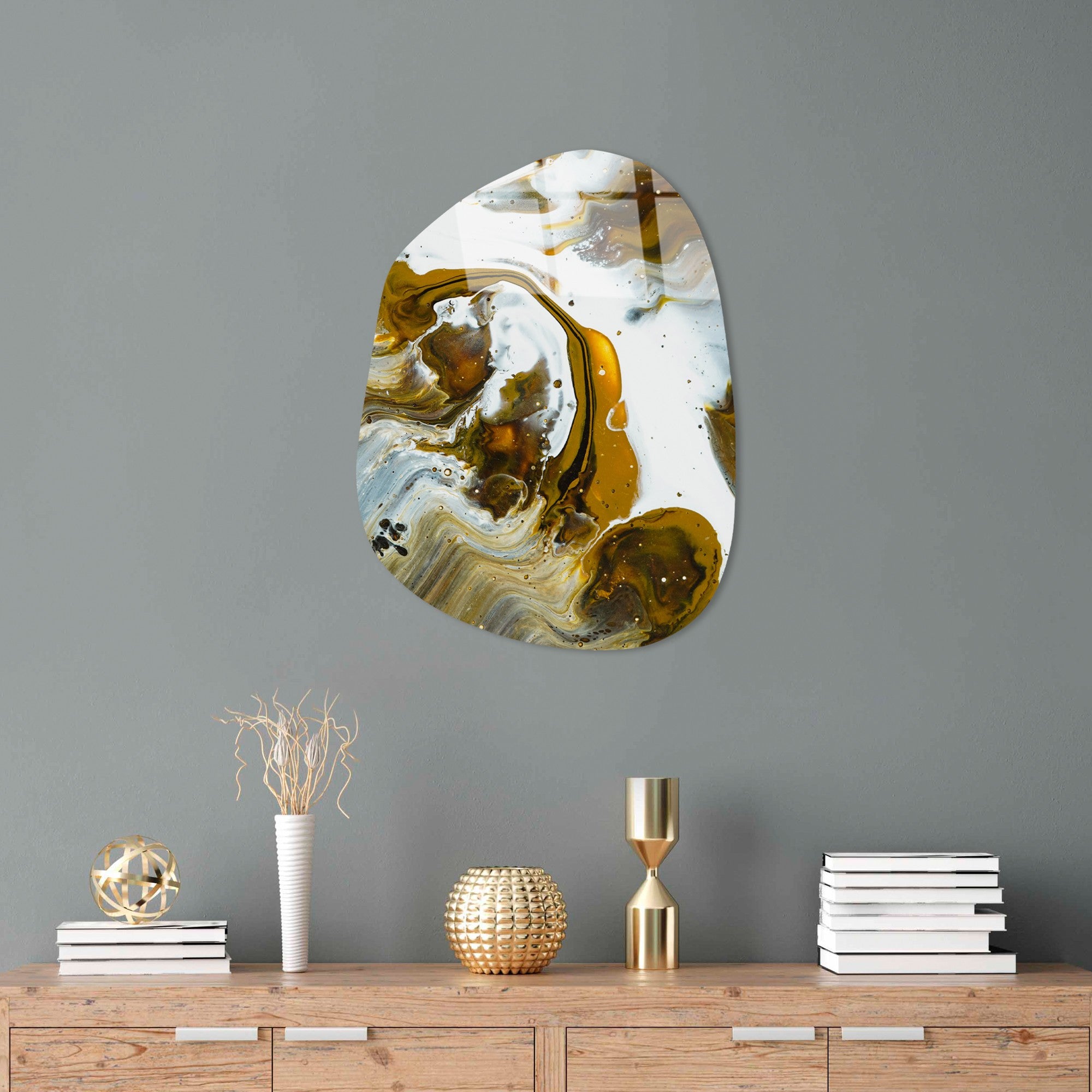 Quadro Decorativo em 100% Vidro Temperado 35 x 50 cm (4 mm), Multicolor – UV-1115