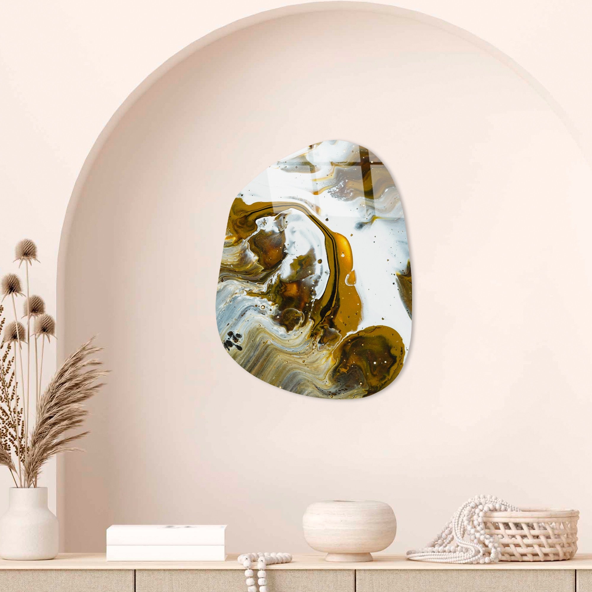 Quadro Decorativo em 100% Vidro Temperado 35 x 50 cm (4 mm), Multicolor – UV-1115