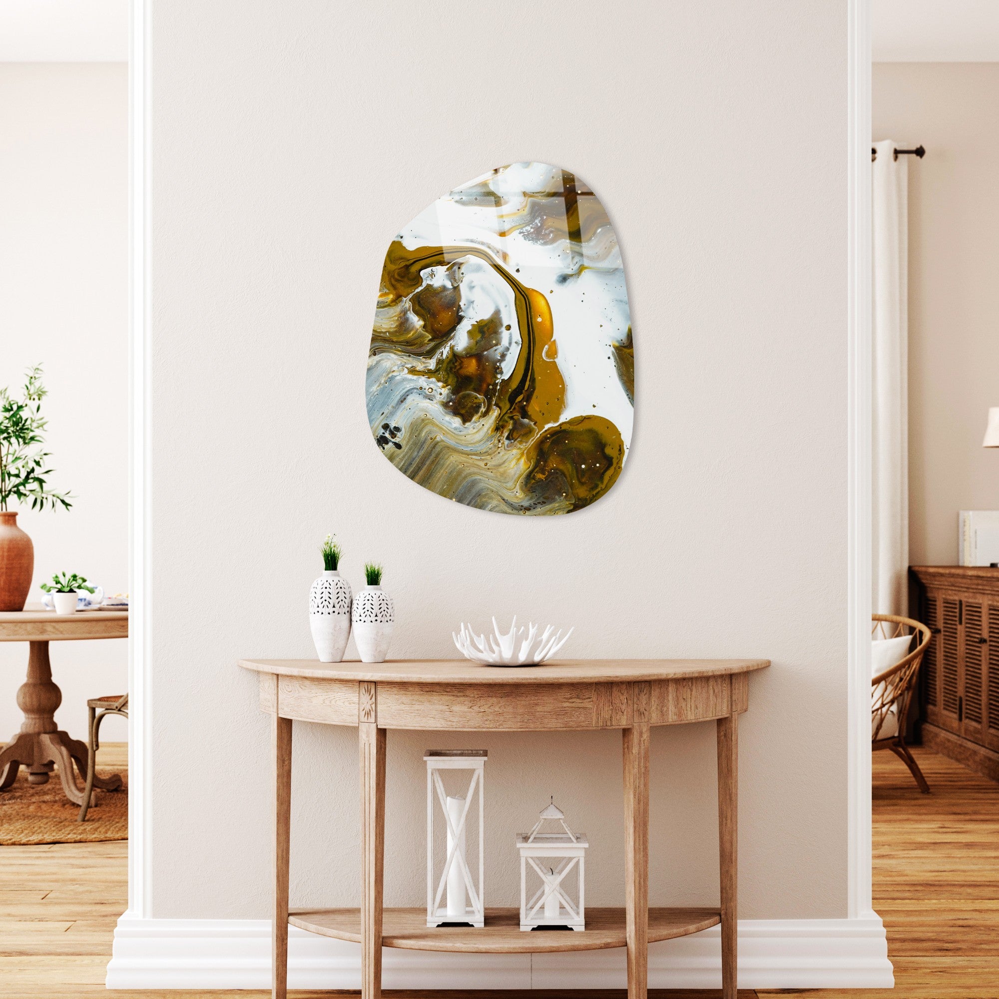 Quadro Decorativo em 100% Vidro Temperado 35 x 50 cm (4 mm), Multicolor – UV-1115