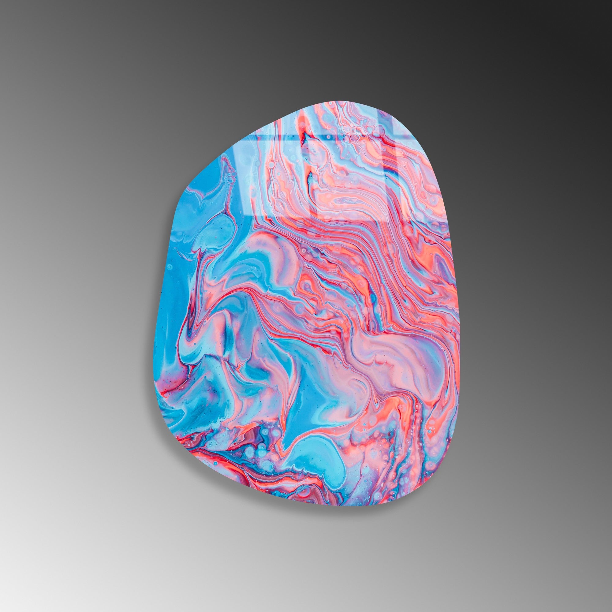 Quadro Decorativo em Vidro Temperado UV-1116, 35 x 50 cm, Multicolor, 4 mm