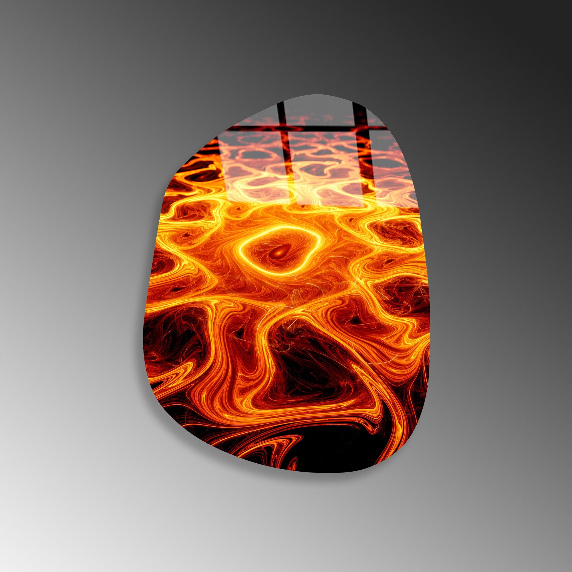 Quadro Decorativo em Vidro Temperado 4 mm (100%) 35x50 cm – Multicolor – UV-1117