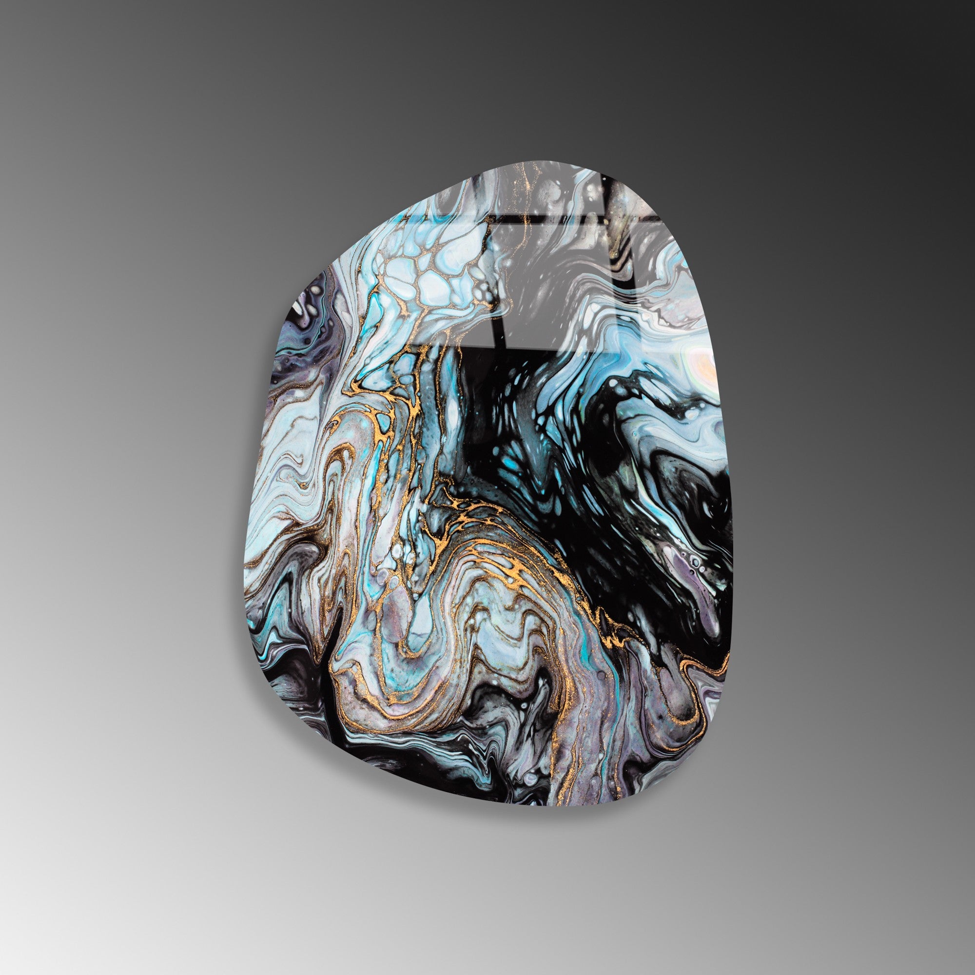 Quadro Decorativo em Vidro Temperado Multicolor 35x50 cm (4 mm) – UV-1120