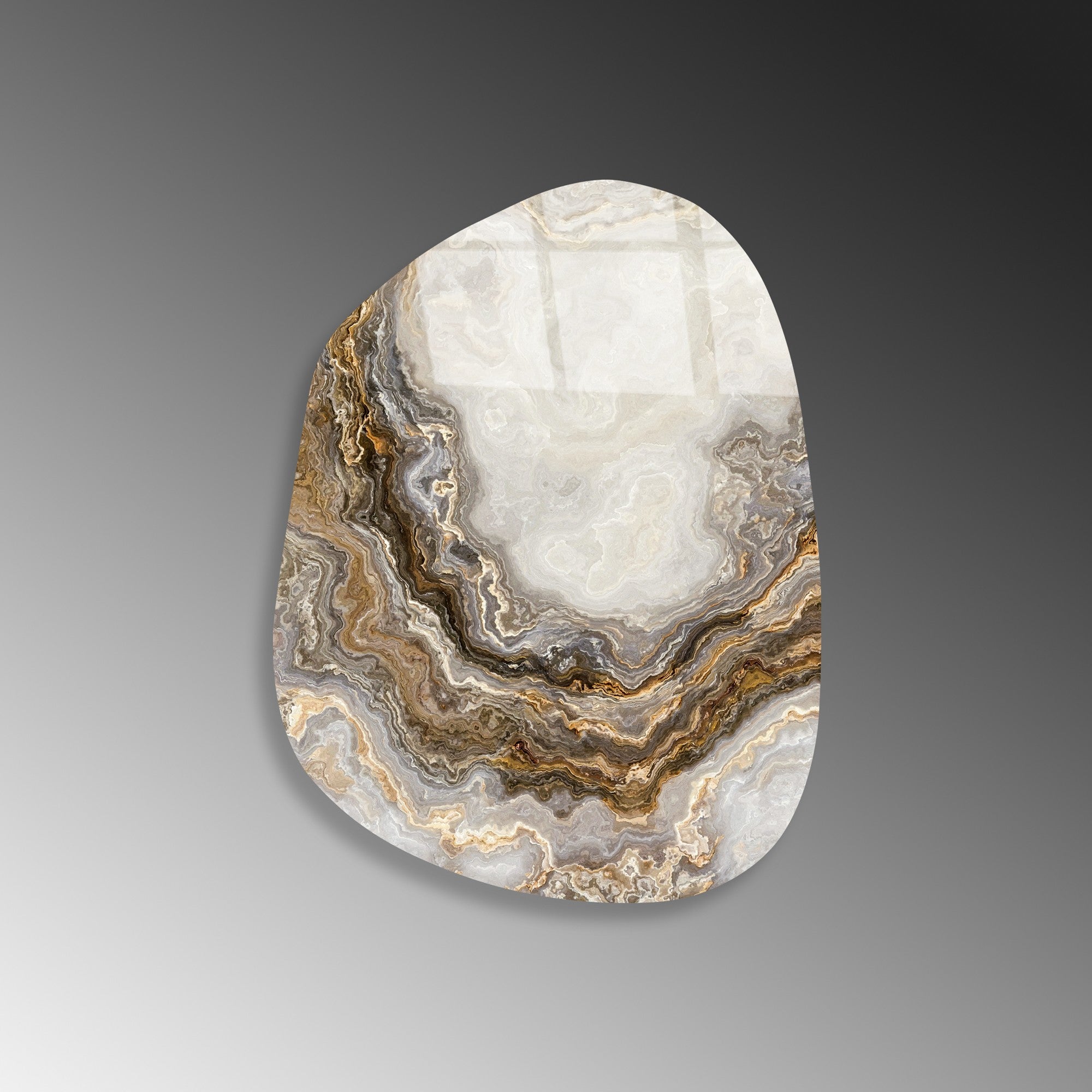 Quadro Decorativo em Vidro Temperado UV-1121, Multicolor, 35 x 50 cm (4 mm)