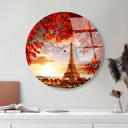 Quadro Decorativo em Vidro Temperado Multicolor Ø 60 cm (4 mm) – UV-1128